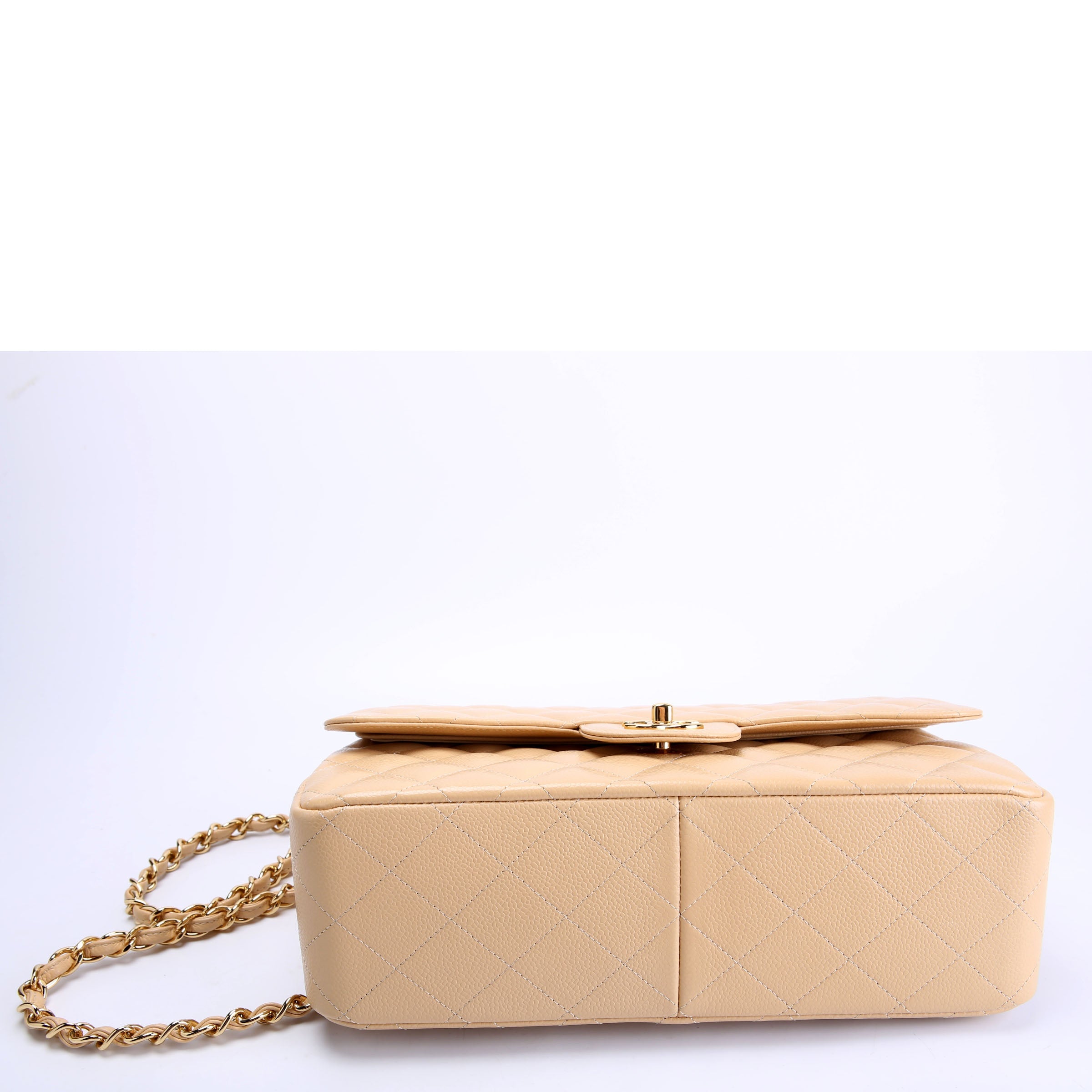 Classic Flap Jumbo Caviar 25-28M Nude