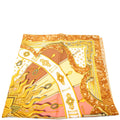 Carpe Diem Silk Scarf Yellow