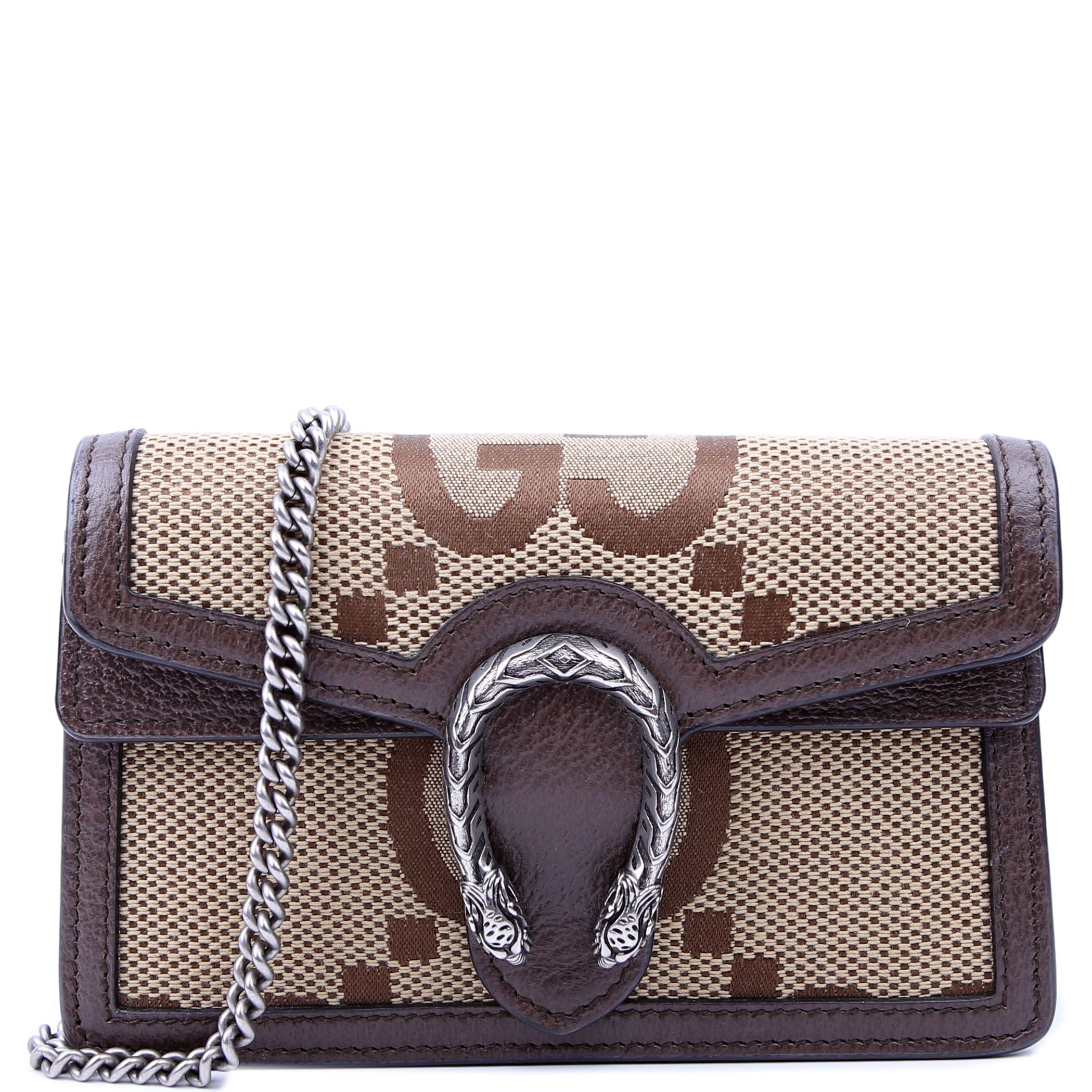 476432 Dionysus Jumbo GG Super Mini Brown
