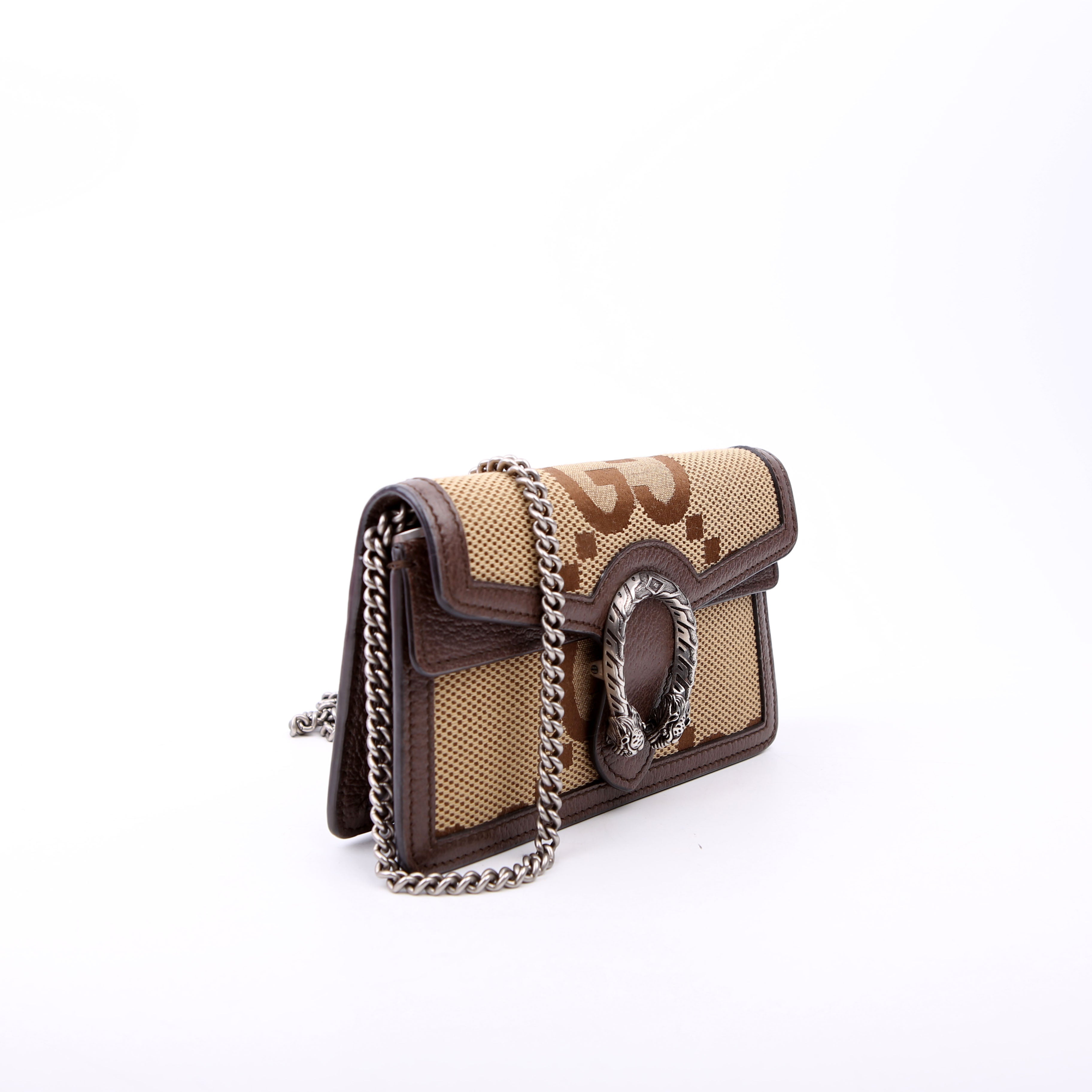 476432 Dionysus Jumbo GG Super Mini Brown