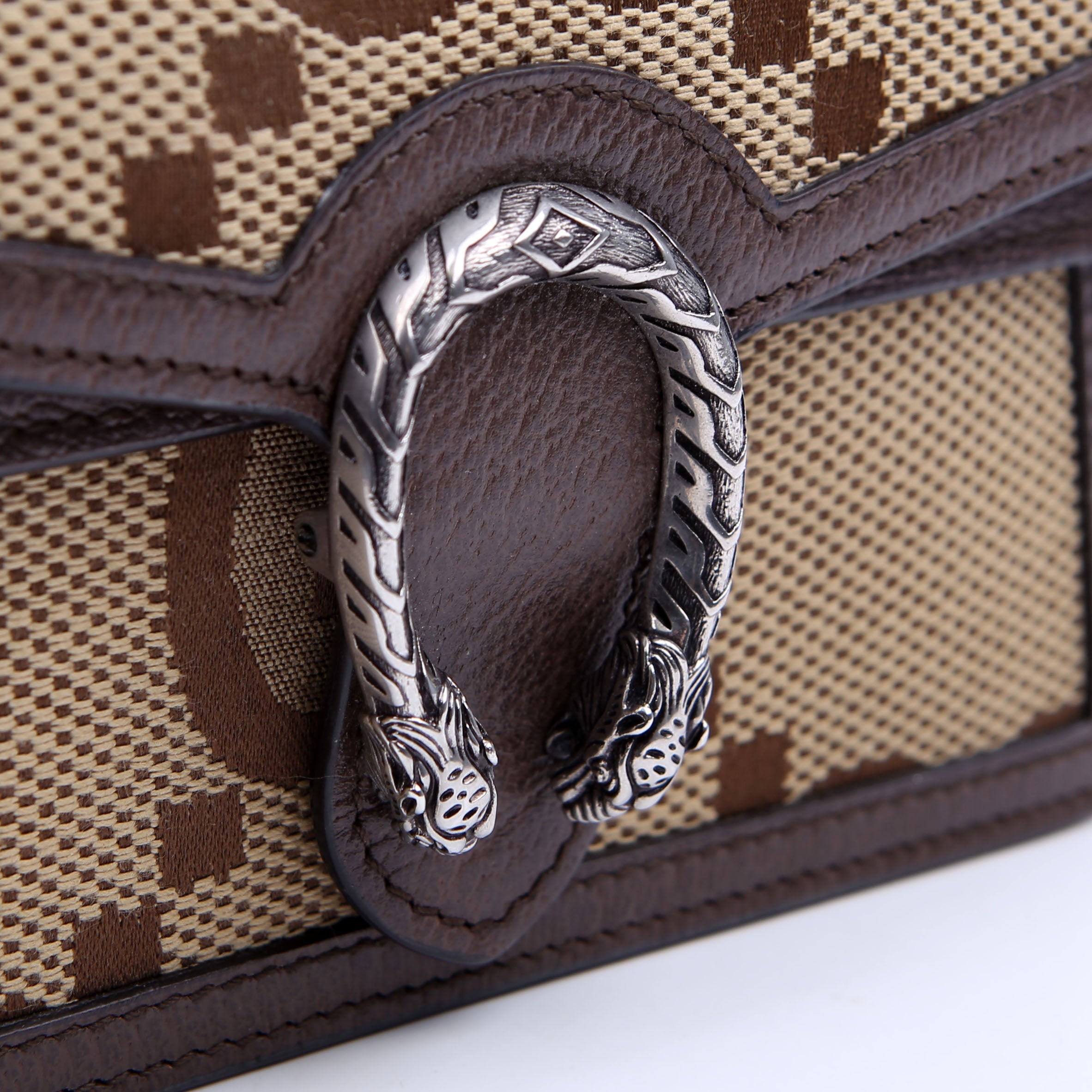 476432 Dionysus Jumbo GG Super Mini Brown