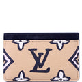 Card Holder Wild At Heart Monogram Tan/Black