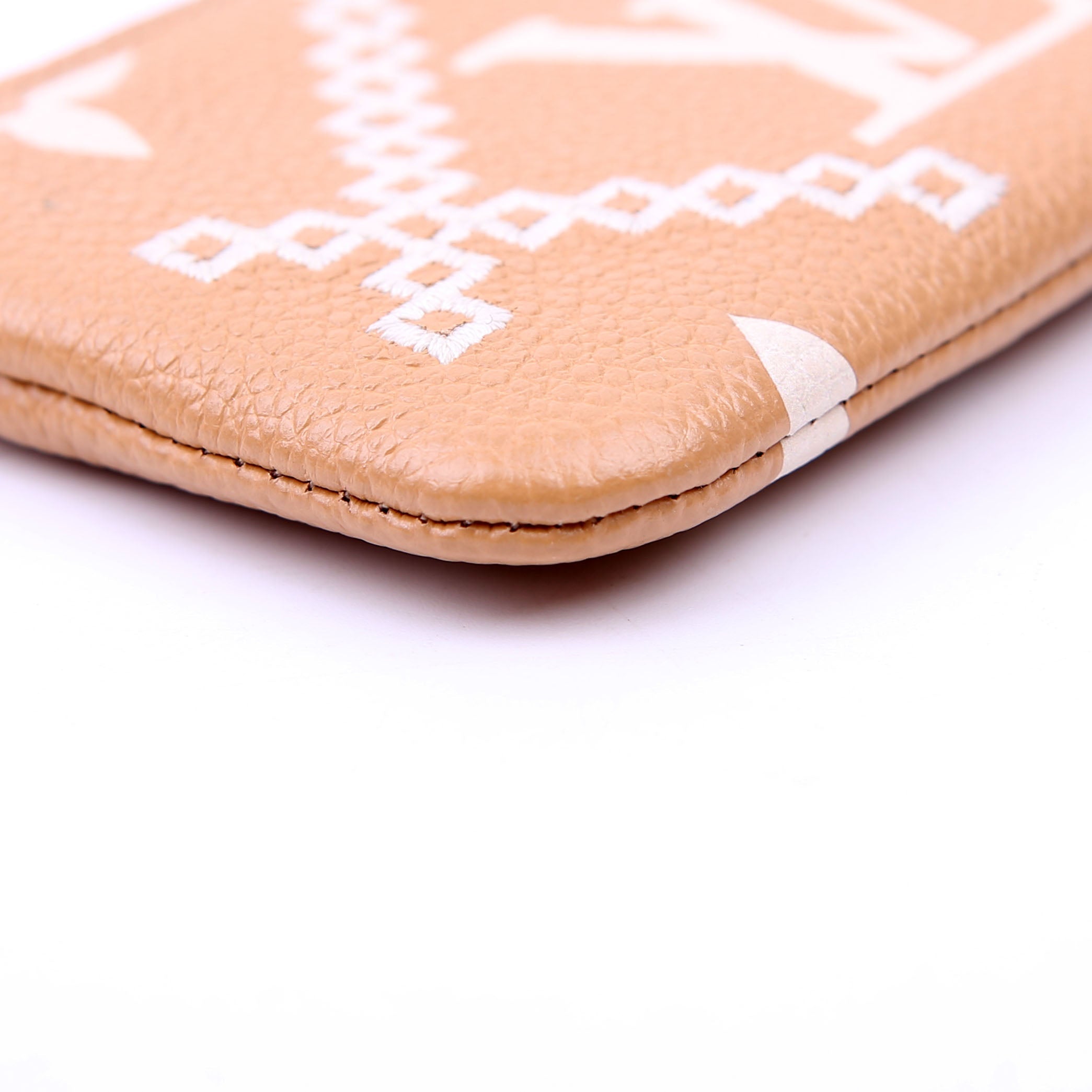 Pochette Cles Empreinte Tan