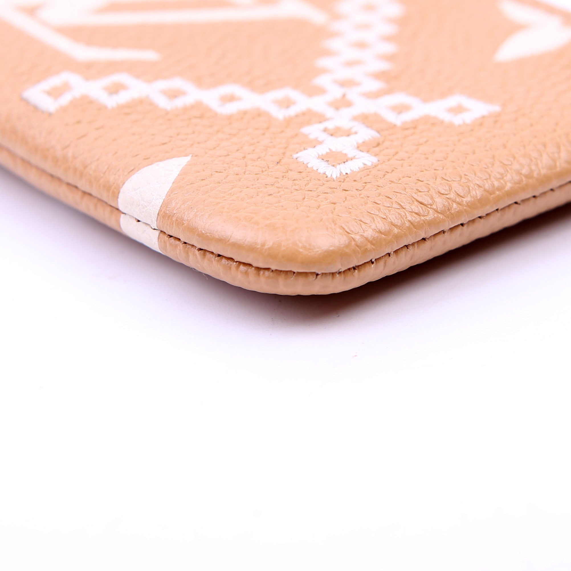 Pochette Cles Empreinte Tan