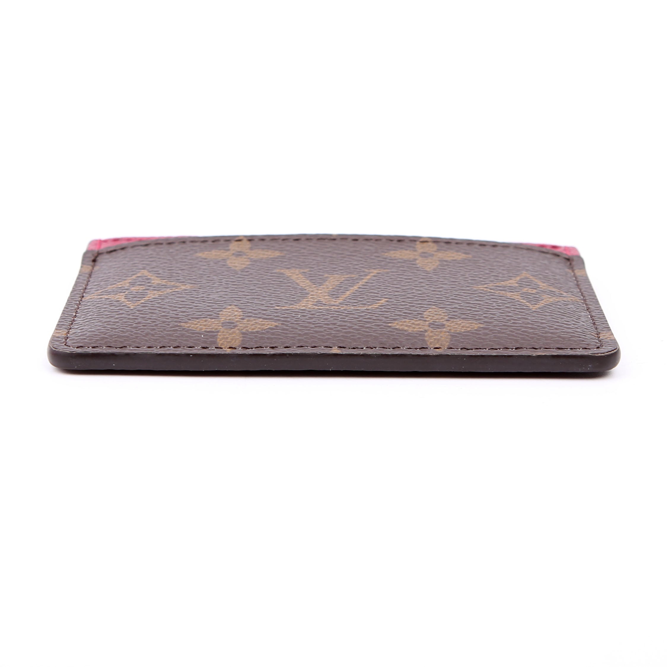 Card Holder Monogram Berry