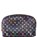 Cosmetic Pouch PM Multicolor Monogram Black