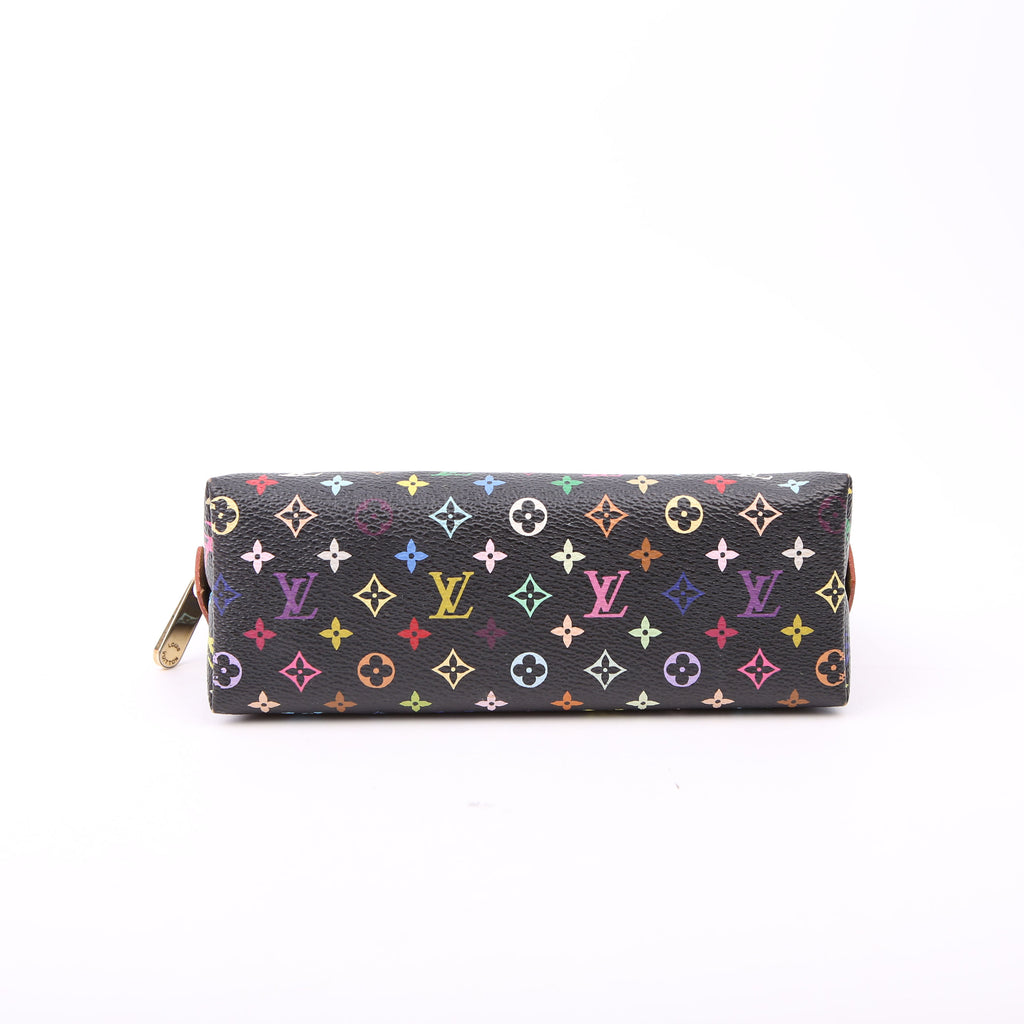 Cosmetic Pouch PM Multicolor Monogram Black