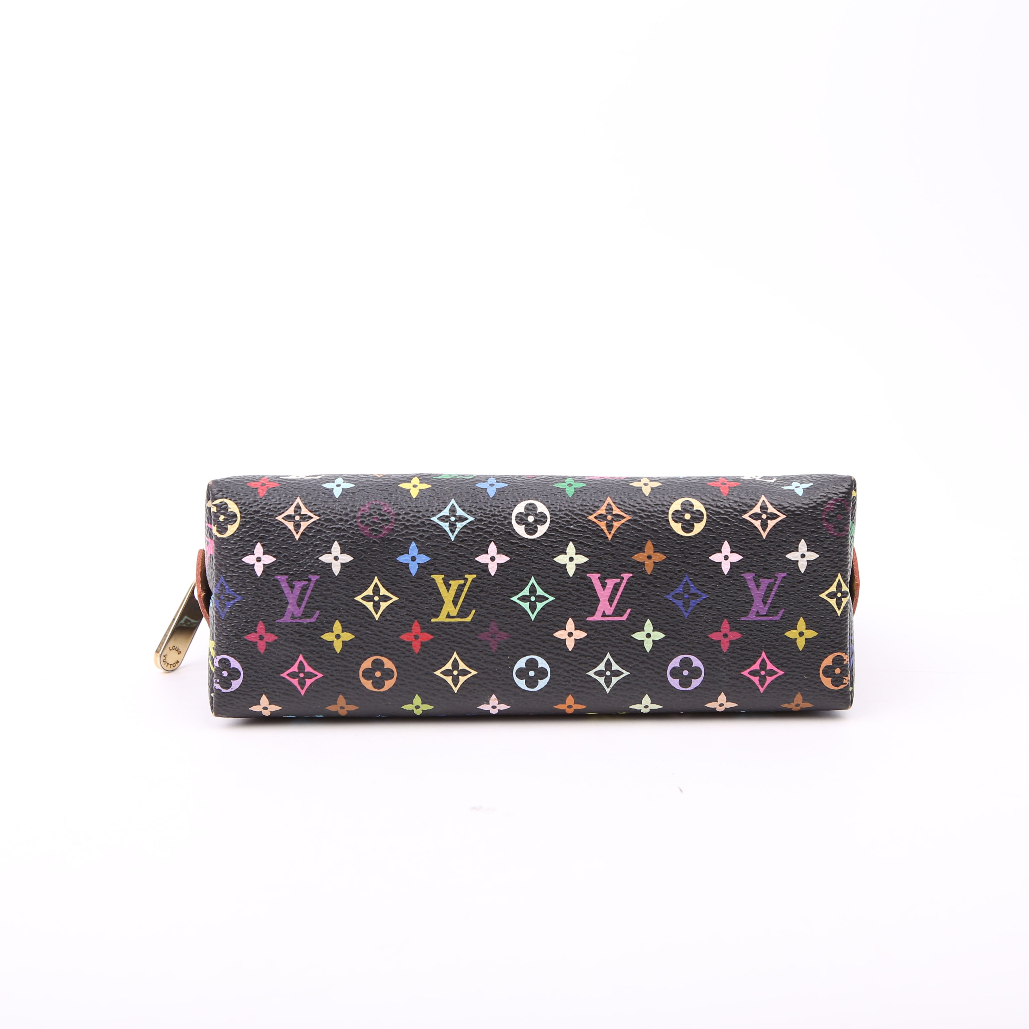Cosmetic Pouch PM Multicolor Monogram Black