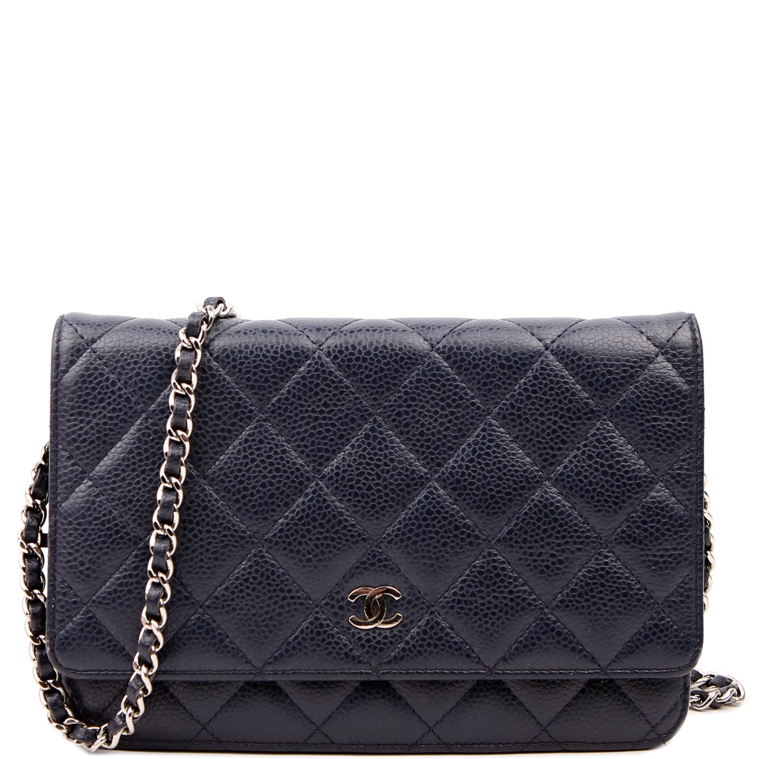 WOC Classic Quilted Caviar Navy