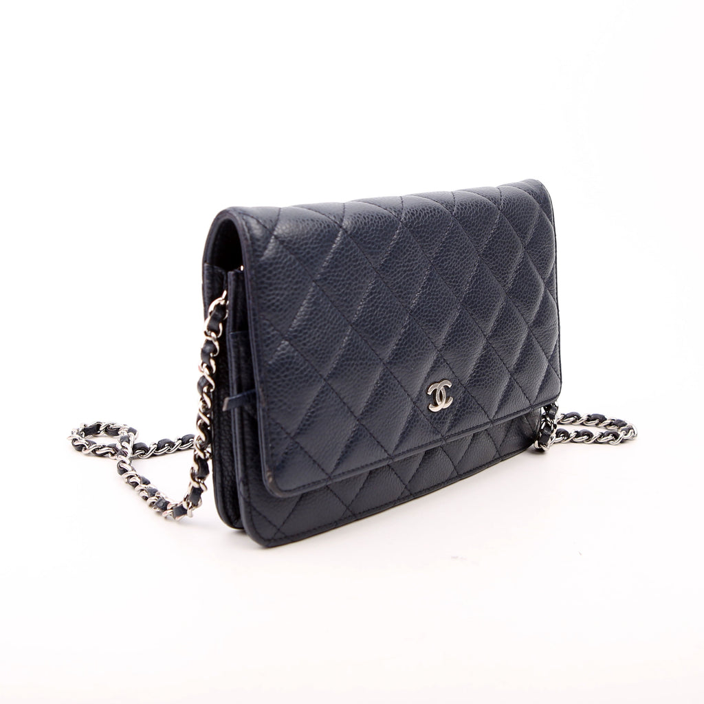 WOC Classic Quilted Caviar Navy