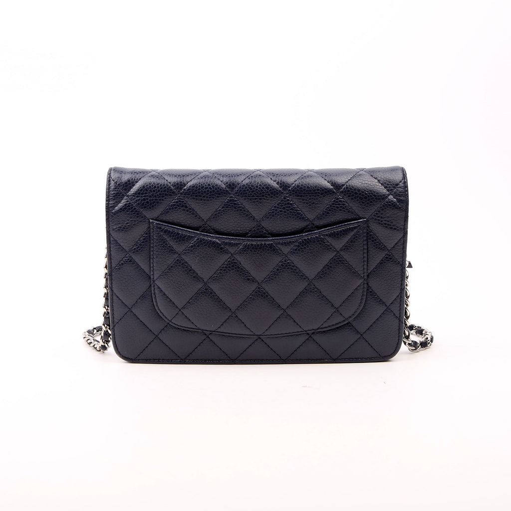 WOC Classic Quilted Caviar Navy