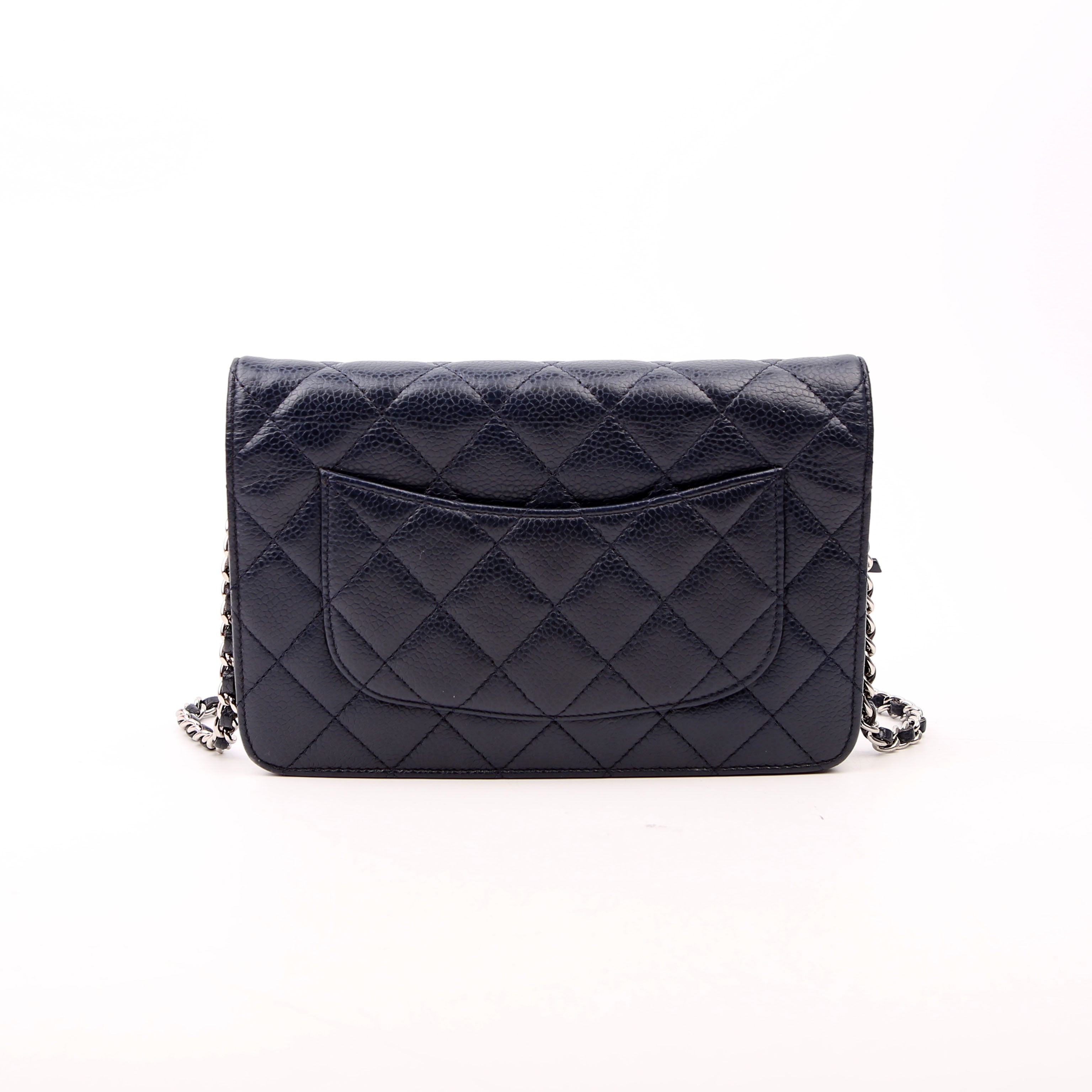 WOC Classic Quilted Caviar Navy