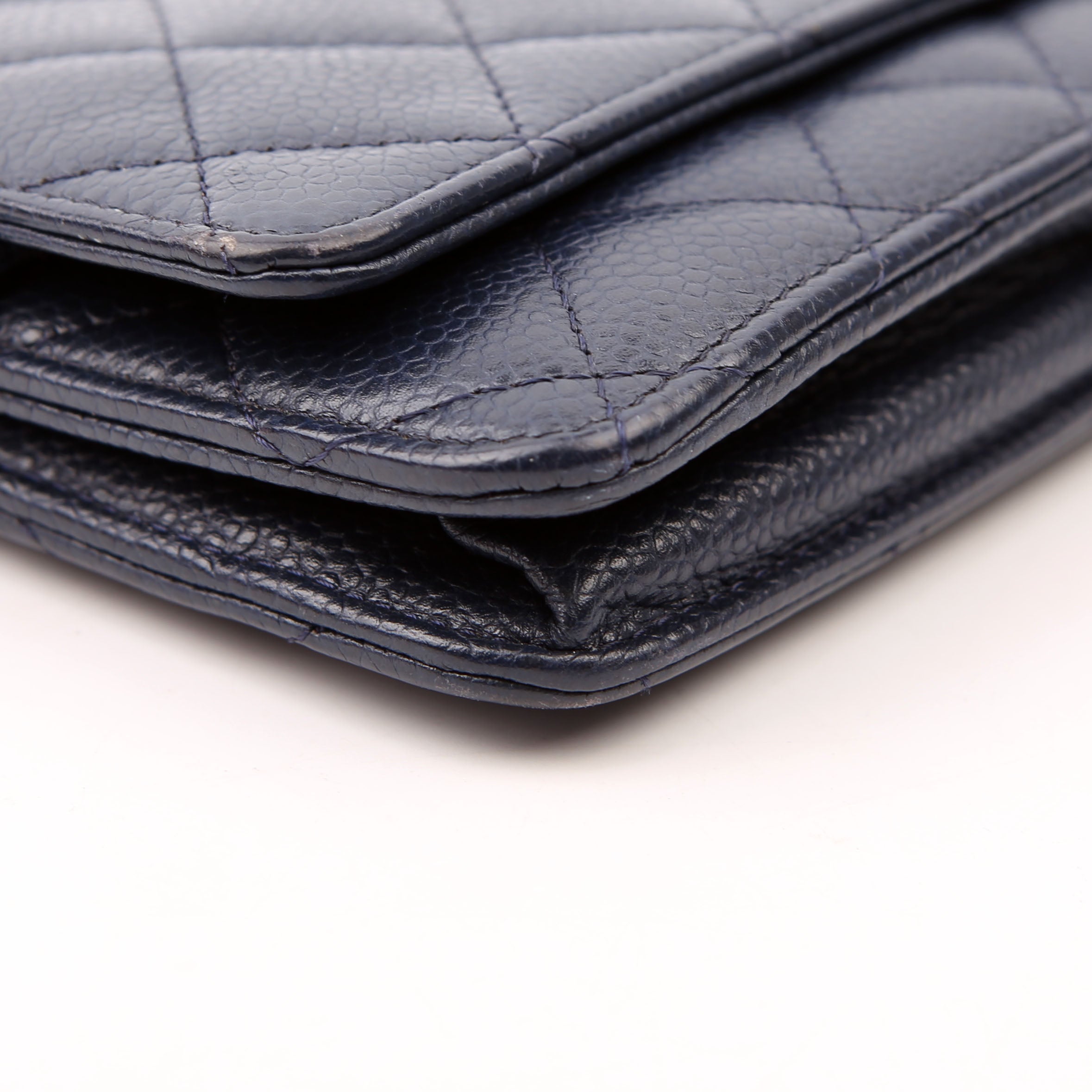 WOC Classic Quilted Caviar Navy