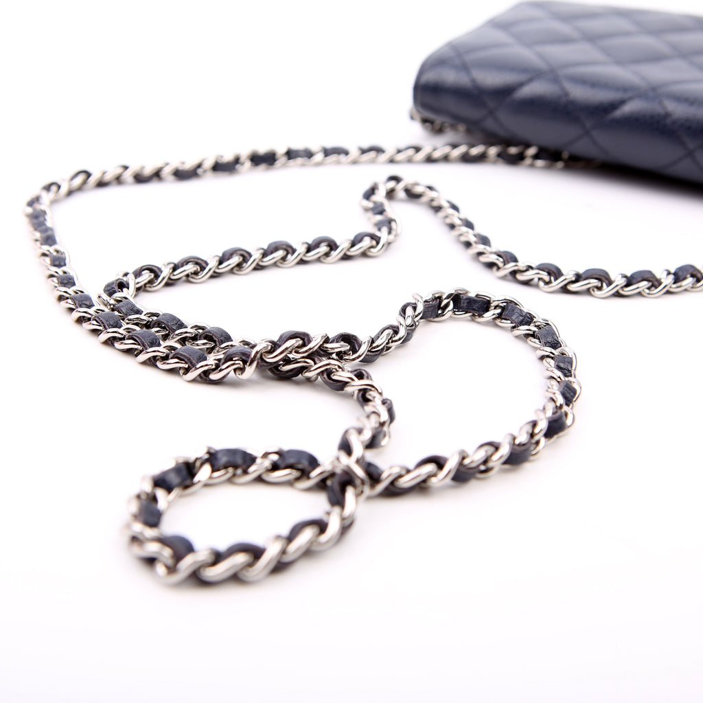 WOC Classic Quilted Caviar Navy