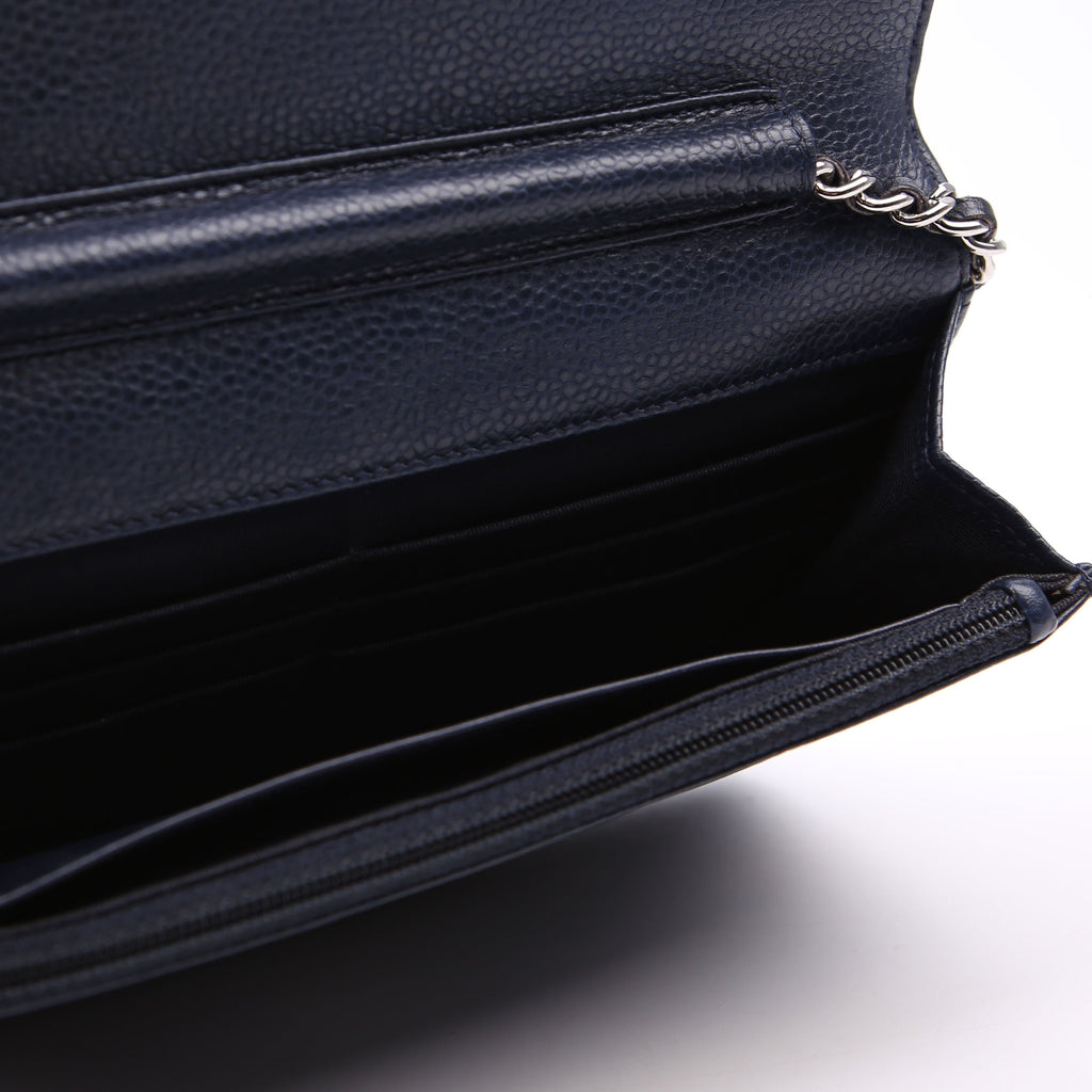 WOC Classic Quilted Caviar Navy