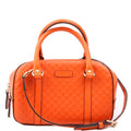 510289 Micro Guccissima Small Crossbody Orange