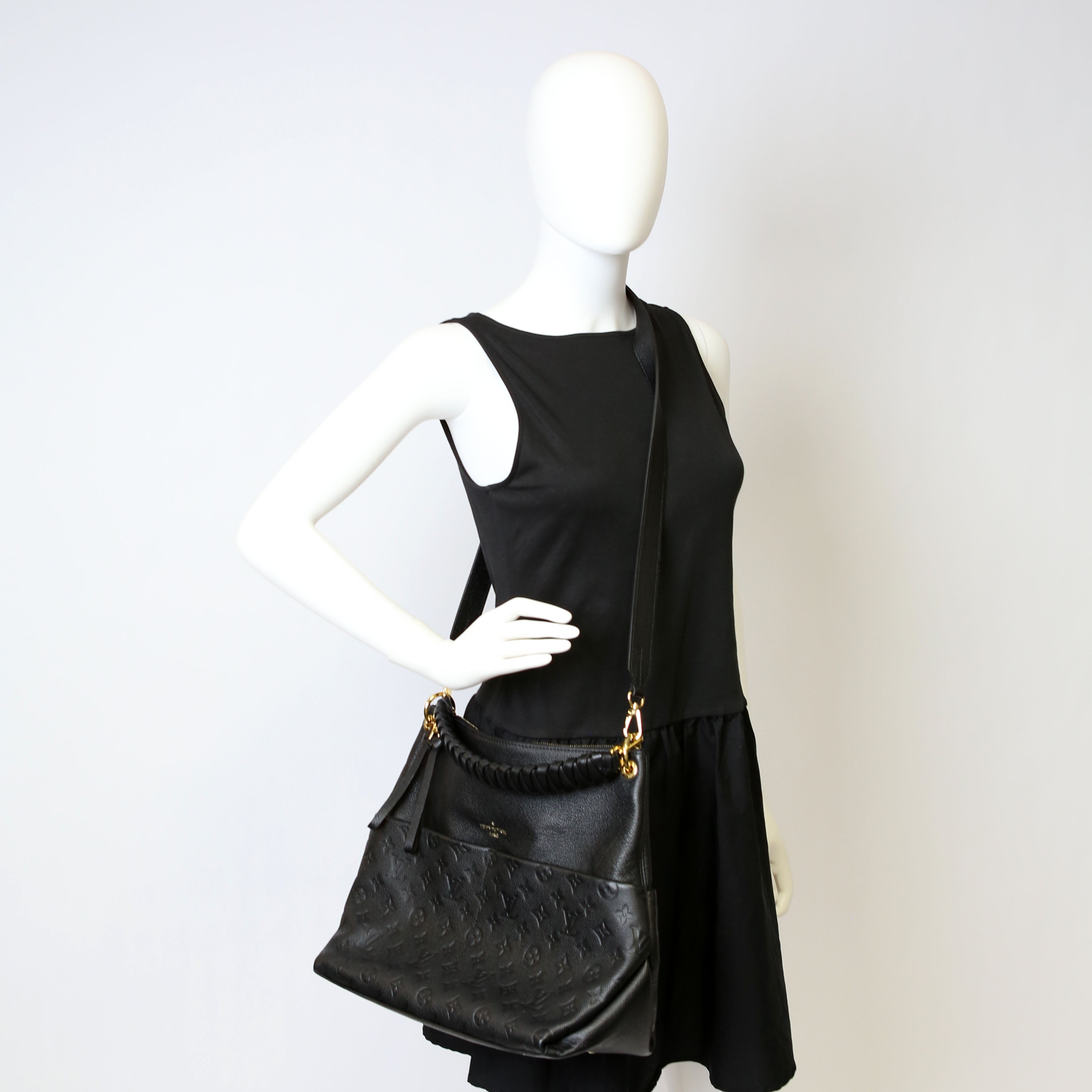 Maida Hobo Empreinte Black