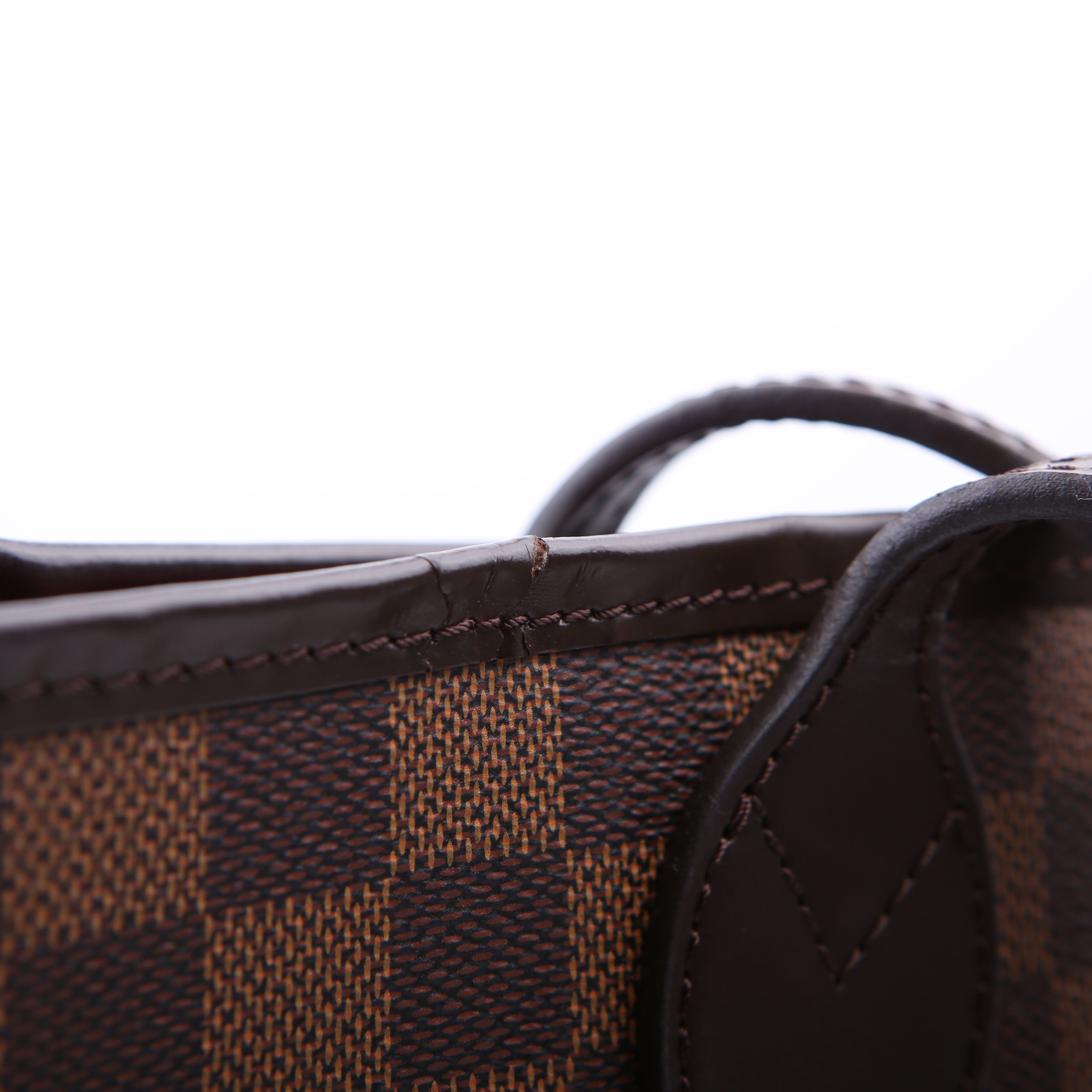 Neverfull With Wallet MM Damier Ebene Red