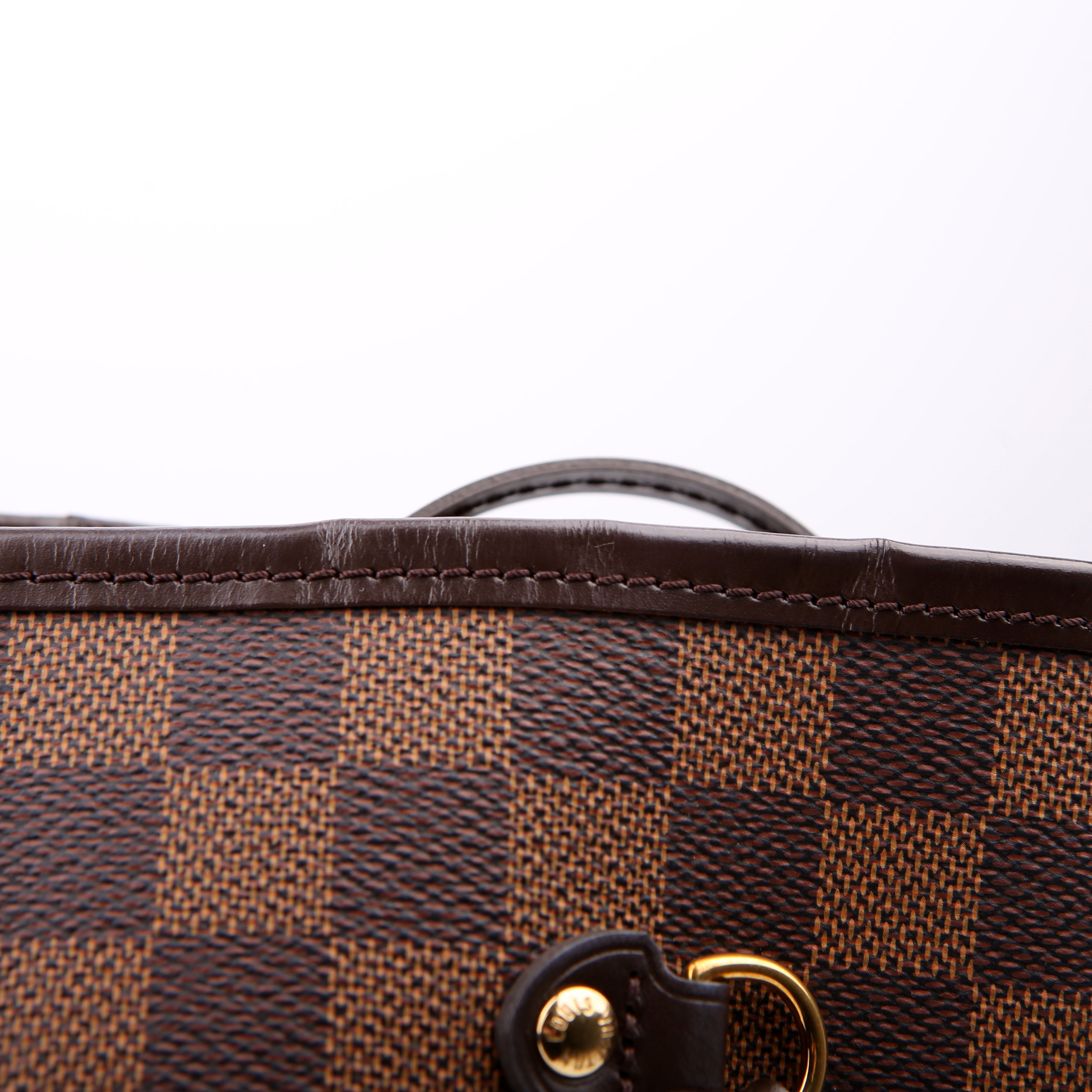 Neverfull With Wallet MM Damier Ebene Red