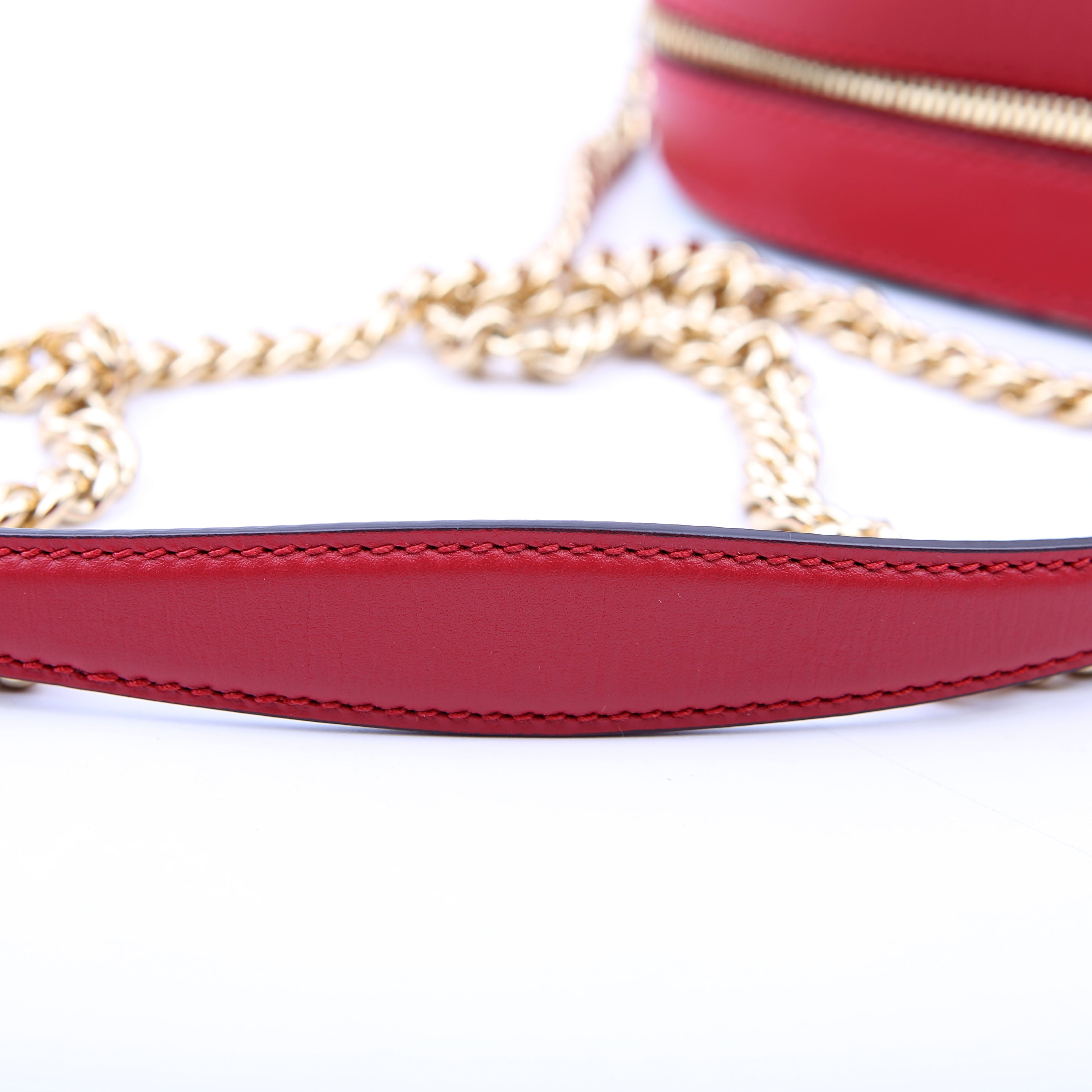 546313 GG Supreme Blooms Mini Chain Red