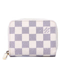 Zippy coin Purse Damier Azur