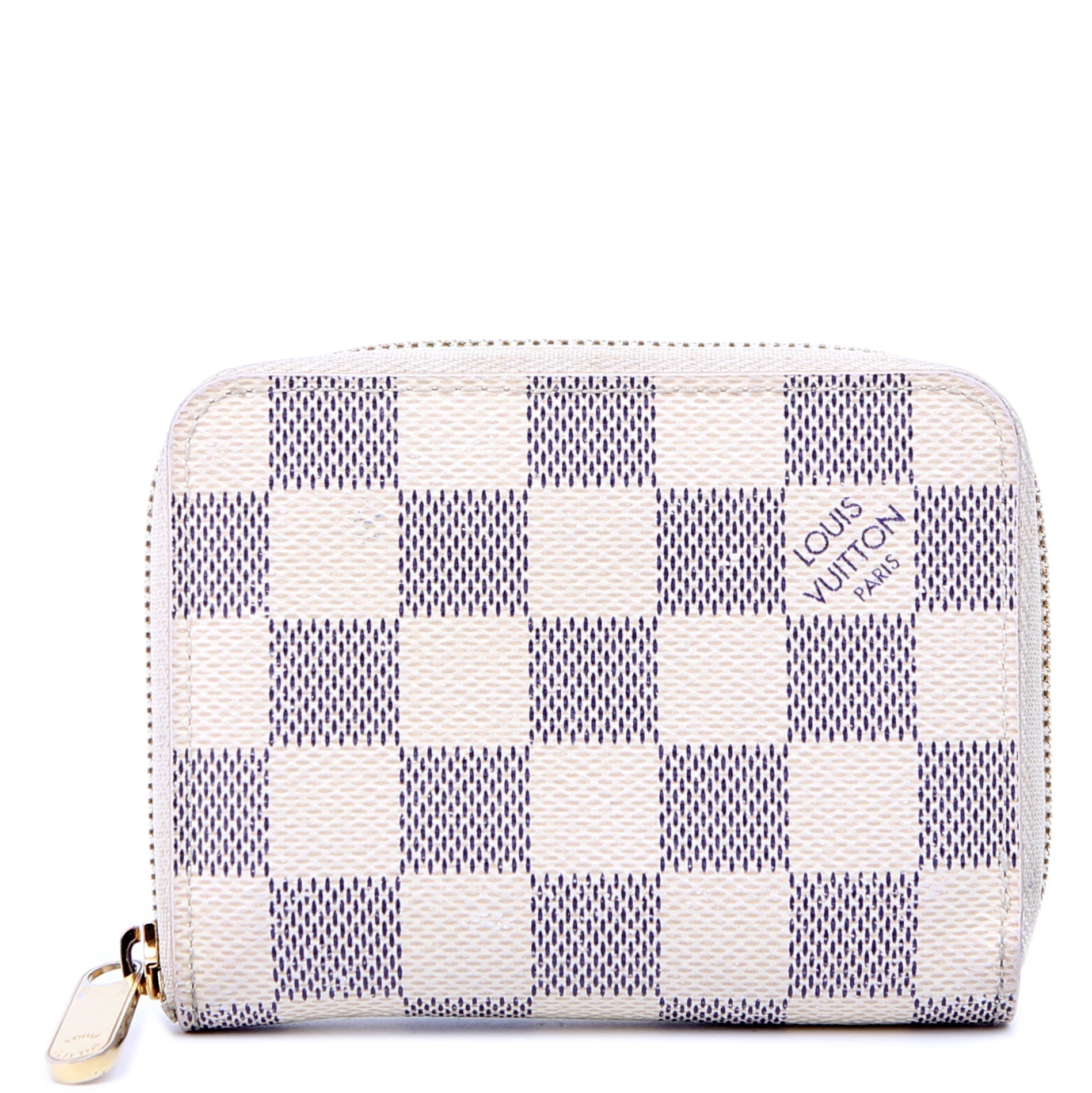 Zippy coin Purse Damier Azur