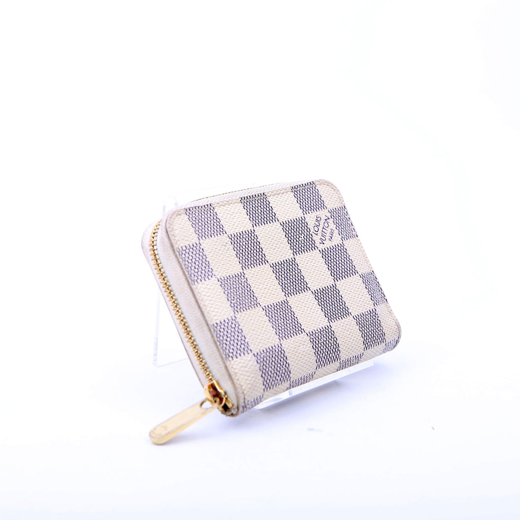 Zippy coin Purse Damier Azur