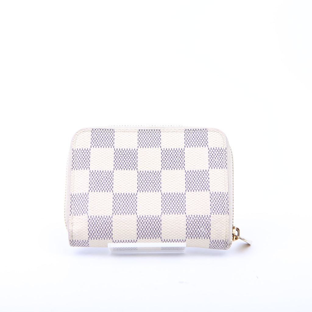 Zippy coin Purse Damier Azur
