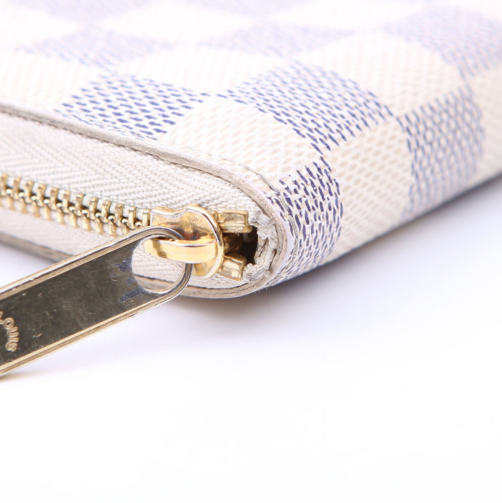 Zippy coin Purse Damier Azur