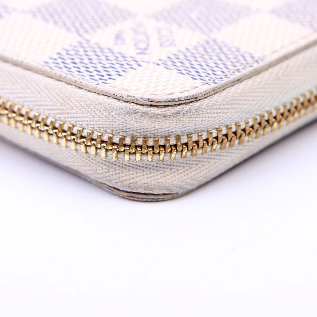 Zippy coin Purse Damier Azur
