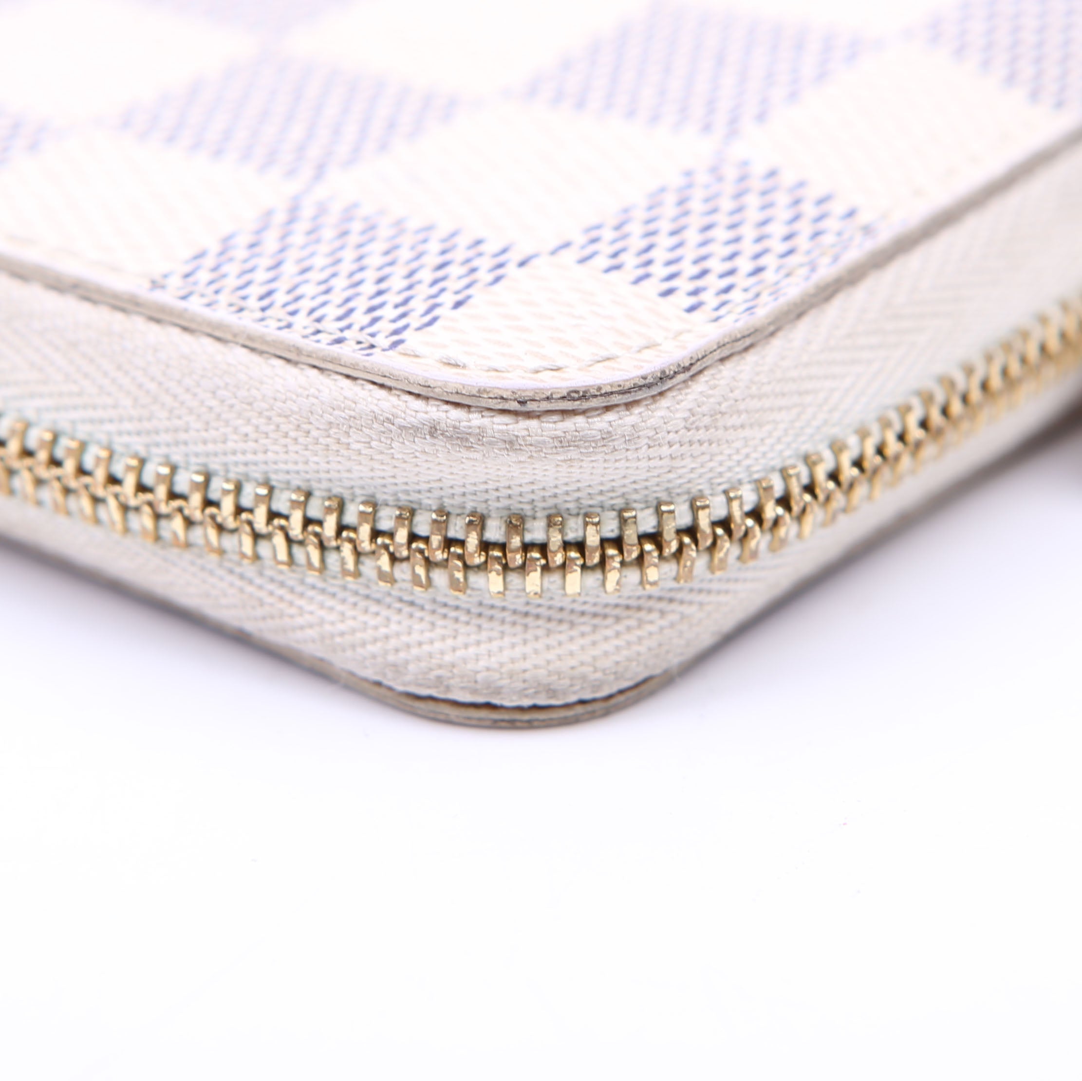 Zippy coin Purse Damier Azur