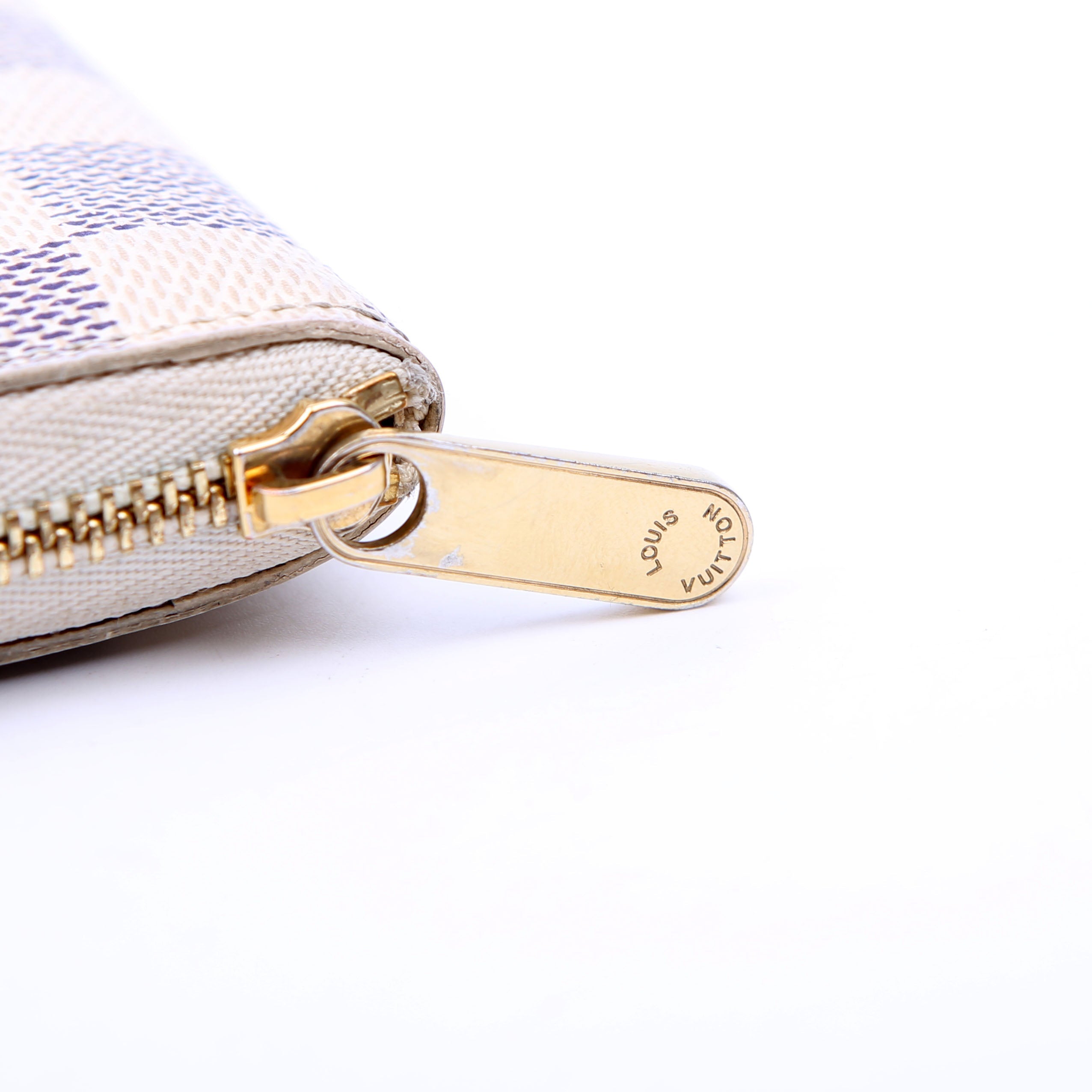 Zippy coin Purse Damier Azur