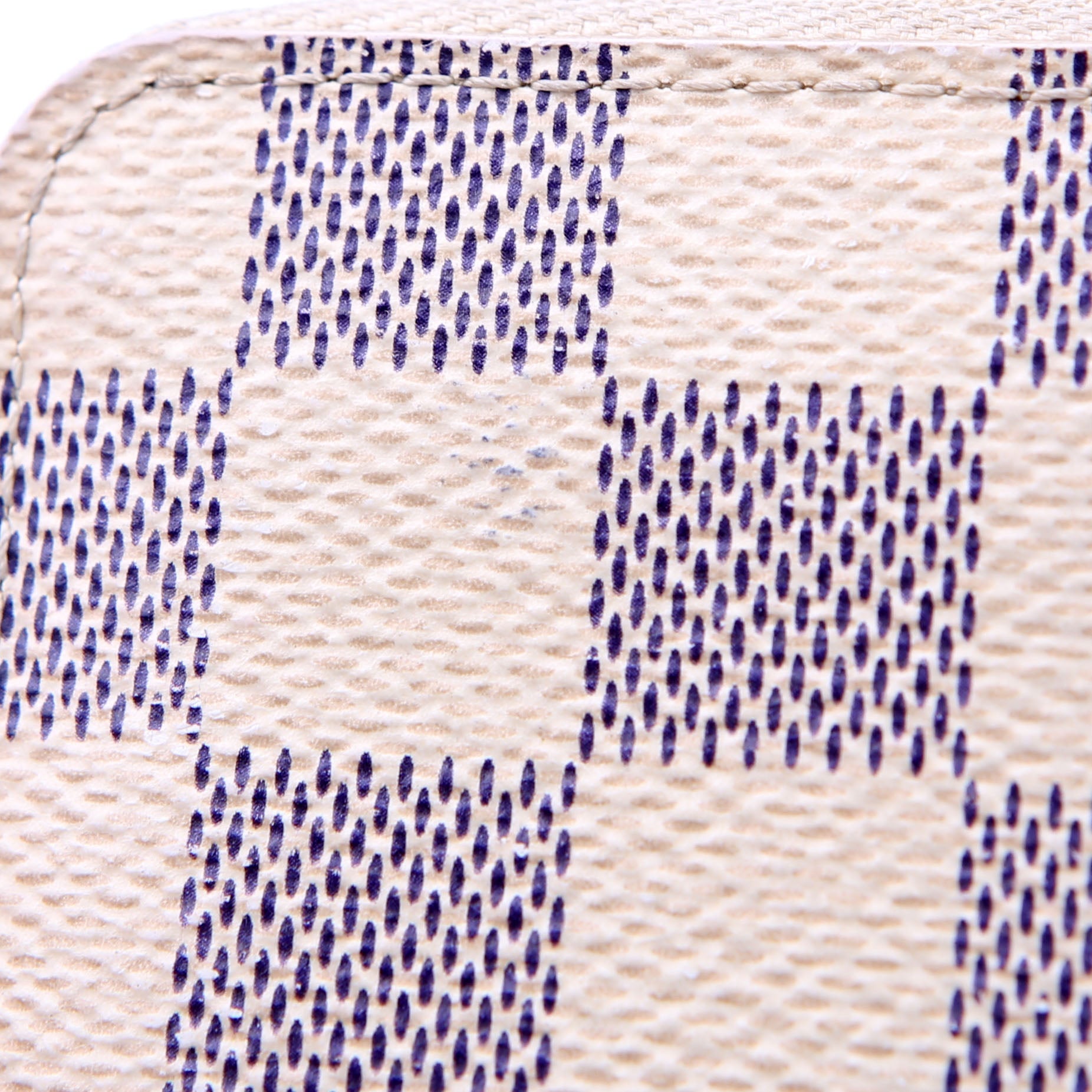 Zippy coin Purse Damier Azur