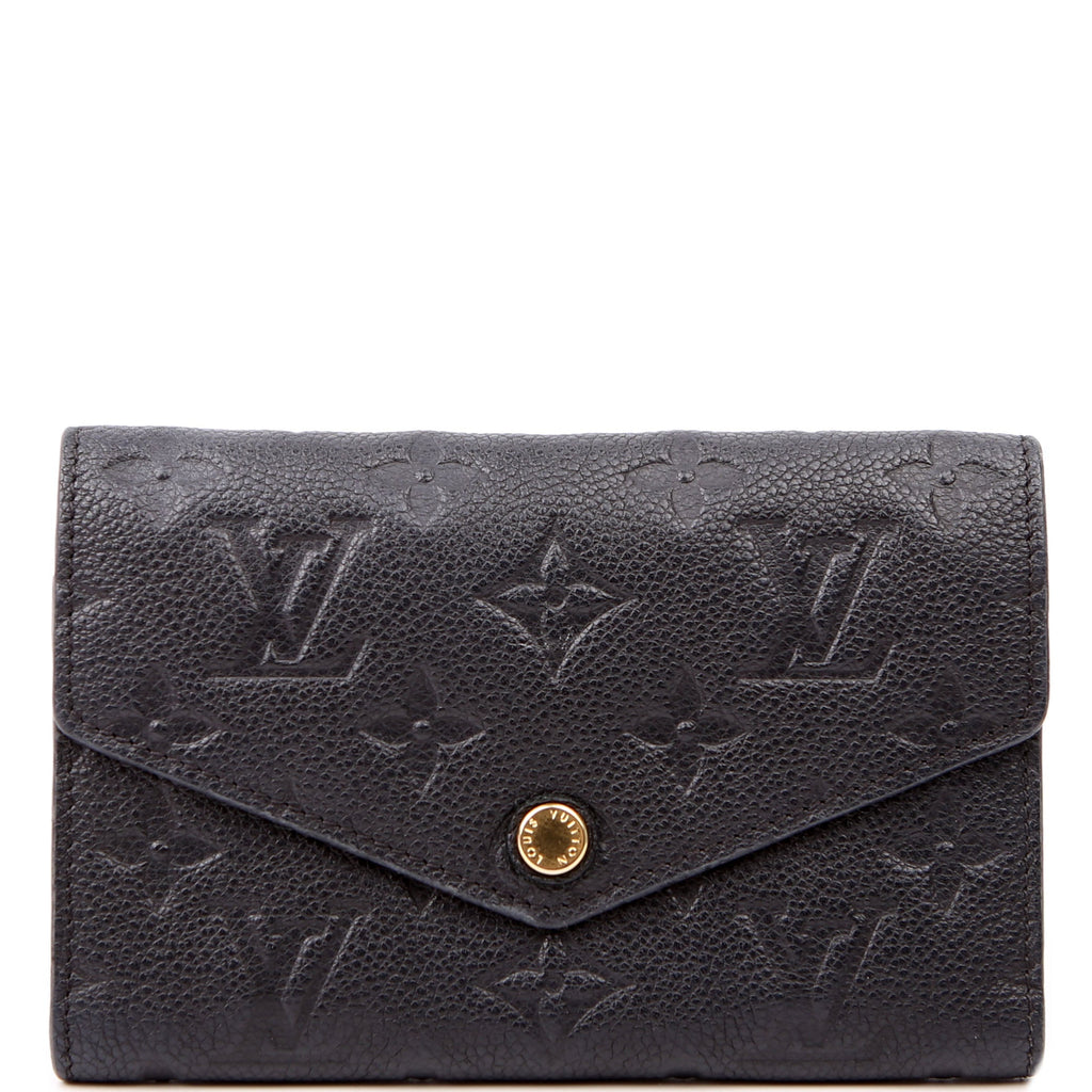 Compact Curieuse Wallet Empreinte Black