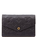 Compact Curieuse Wallet Empreinte Black