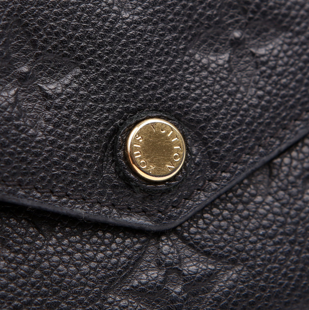 Compact Curieuse Wallet Empreinte Black