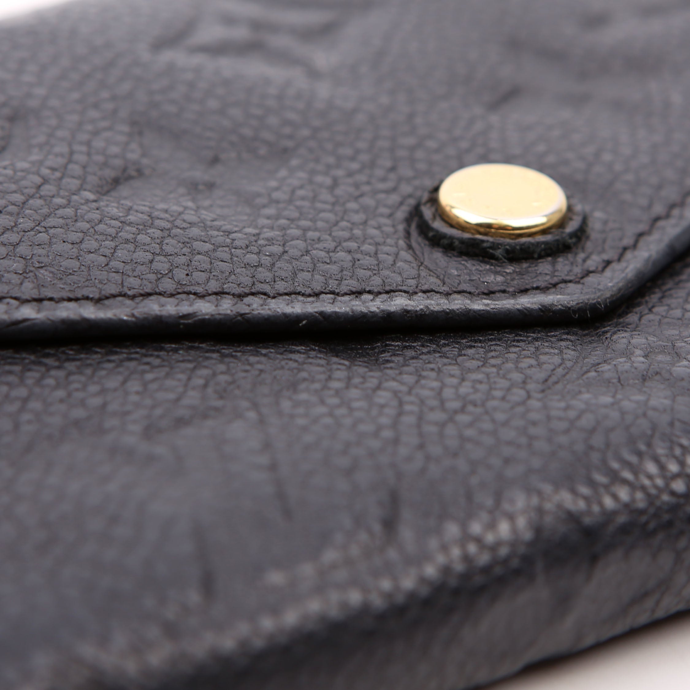 Compact Curieuse Wallet Empreinte Black