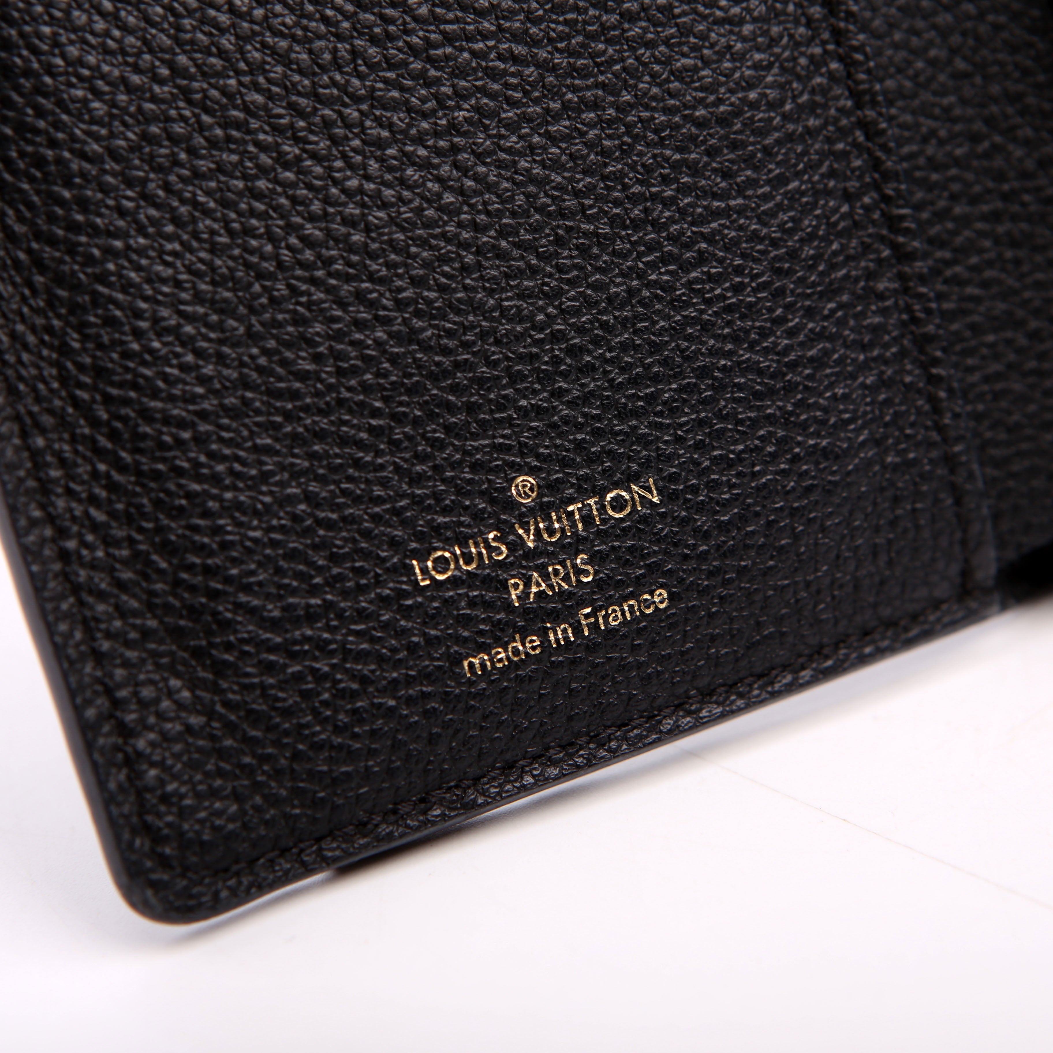 Compact Curieuse Wallet Empreinte Black