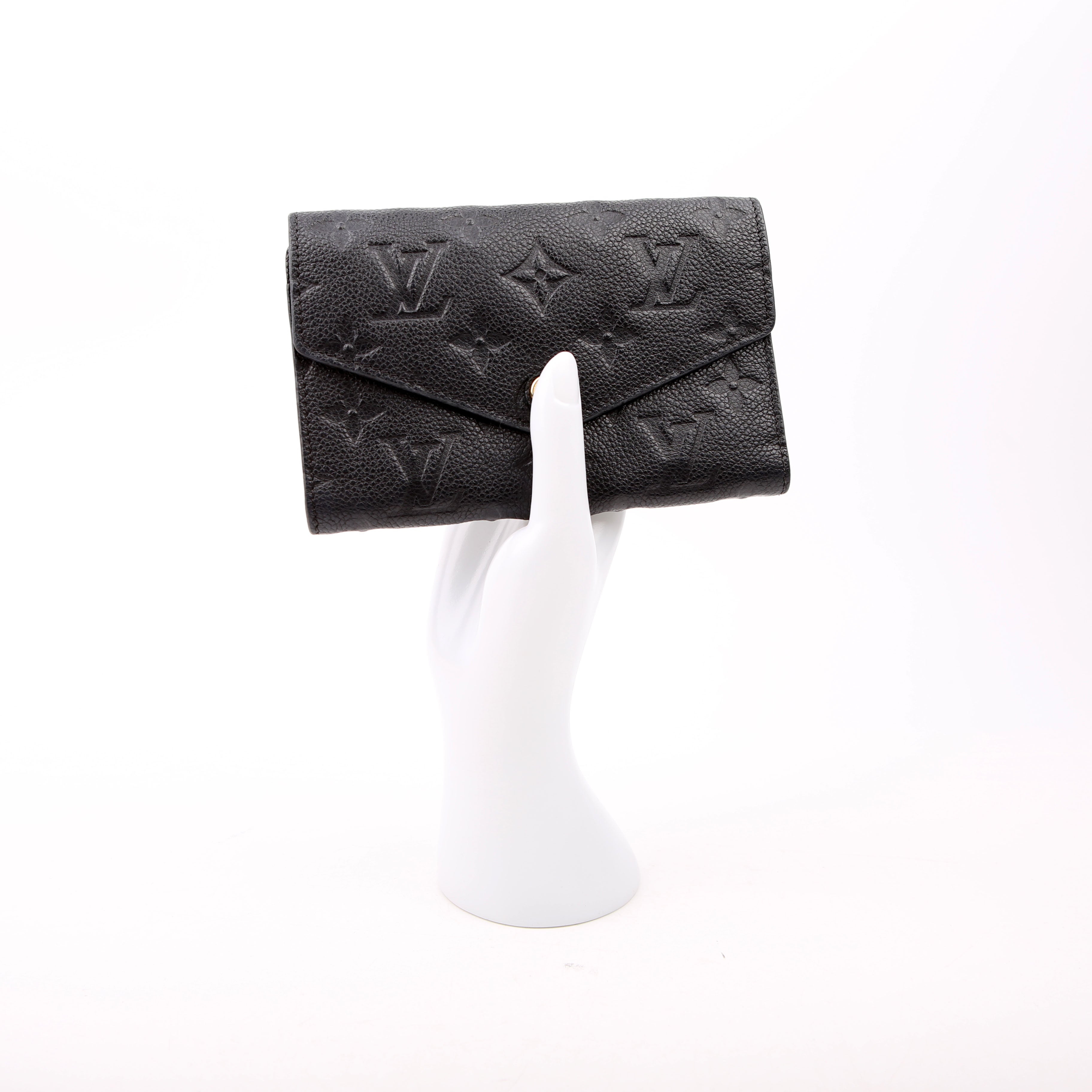 Compact Curieuse Wallet Empreinte Black