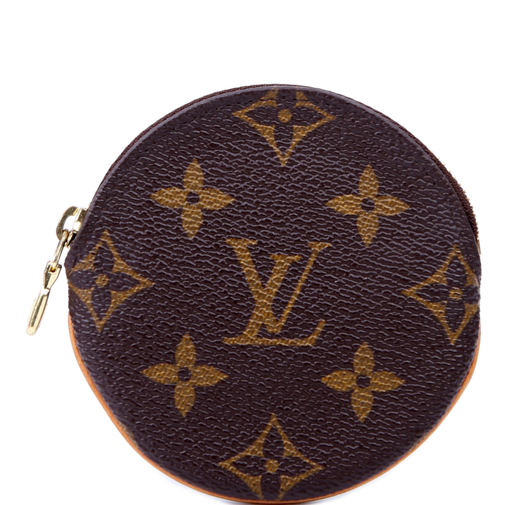 Round Coin Purse Monogram