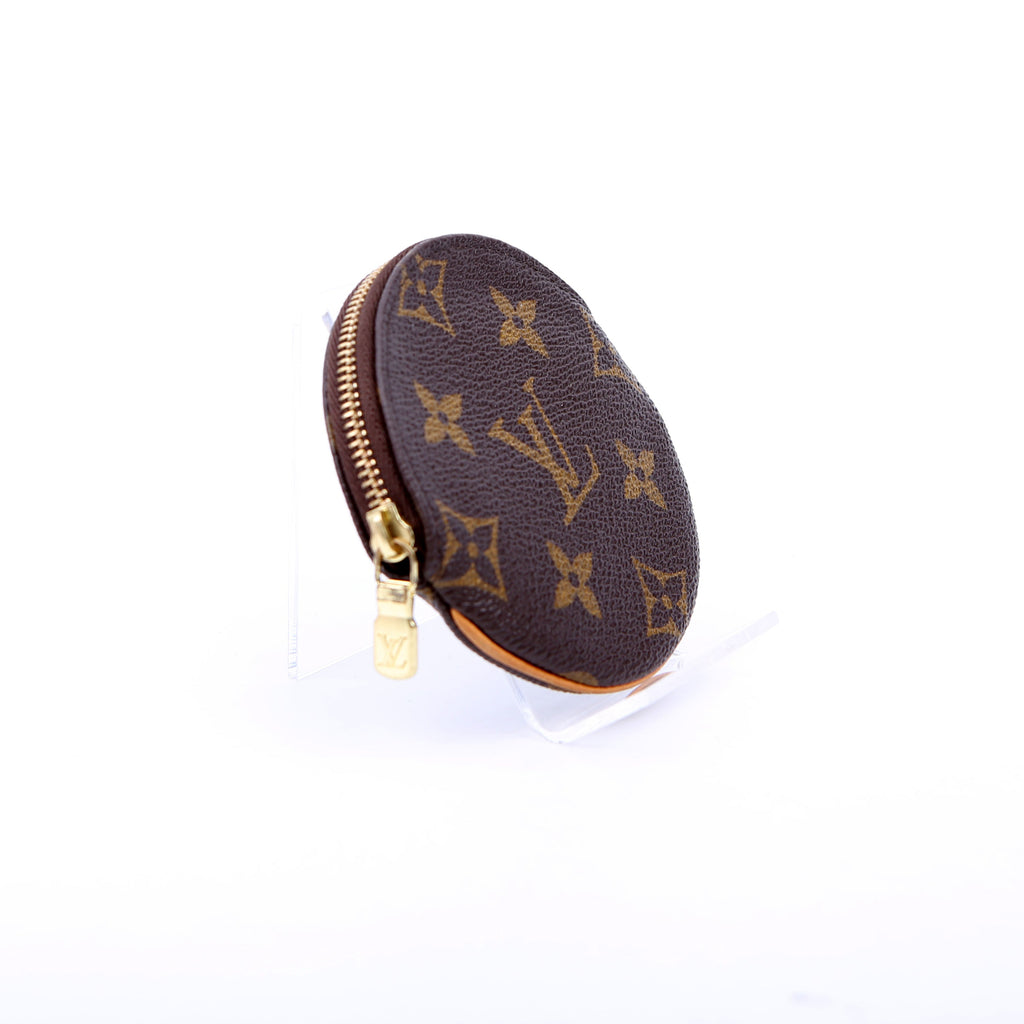 Round Coin Purse Monogram