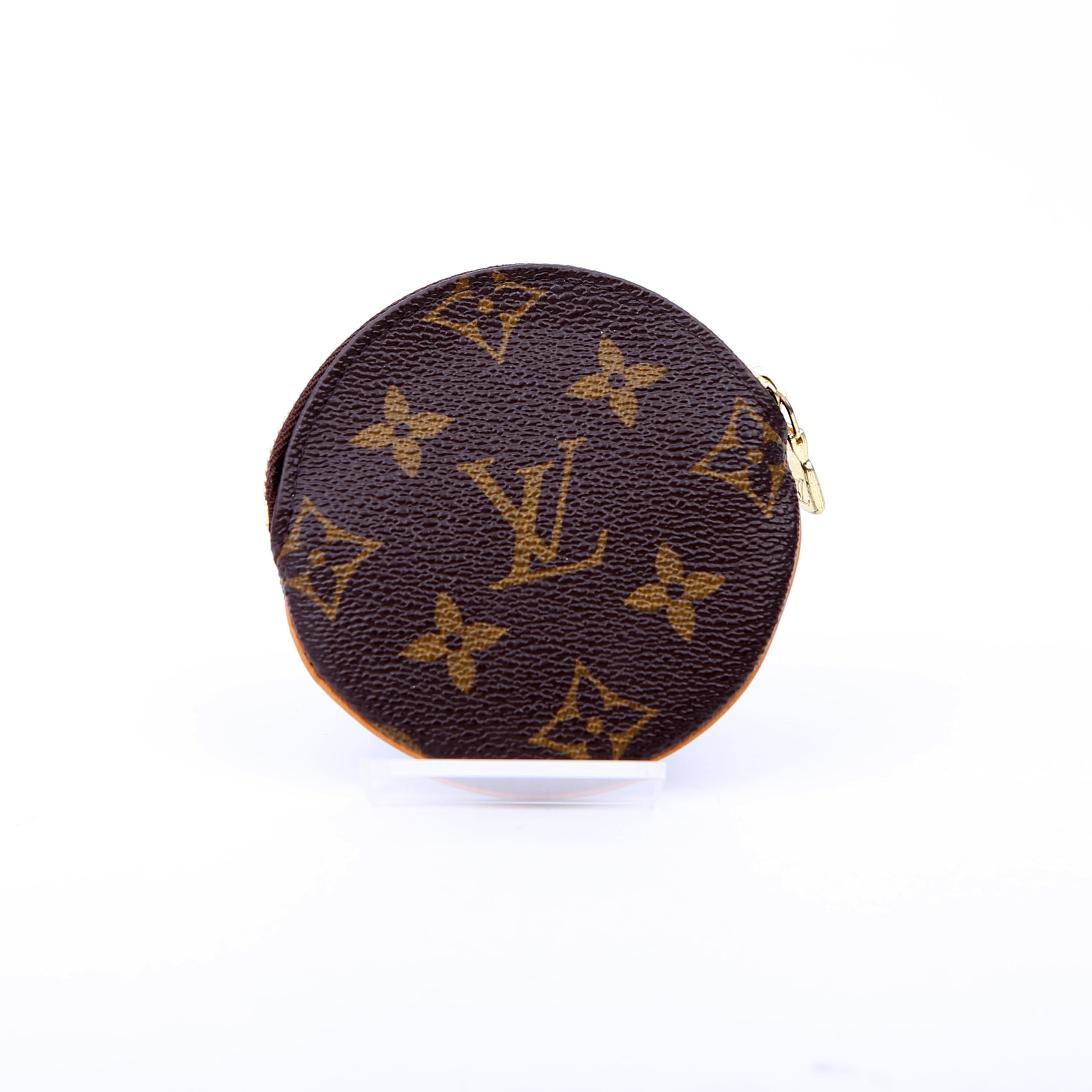 Round Coin Purse Monogram
