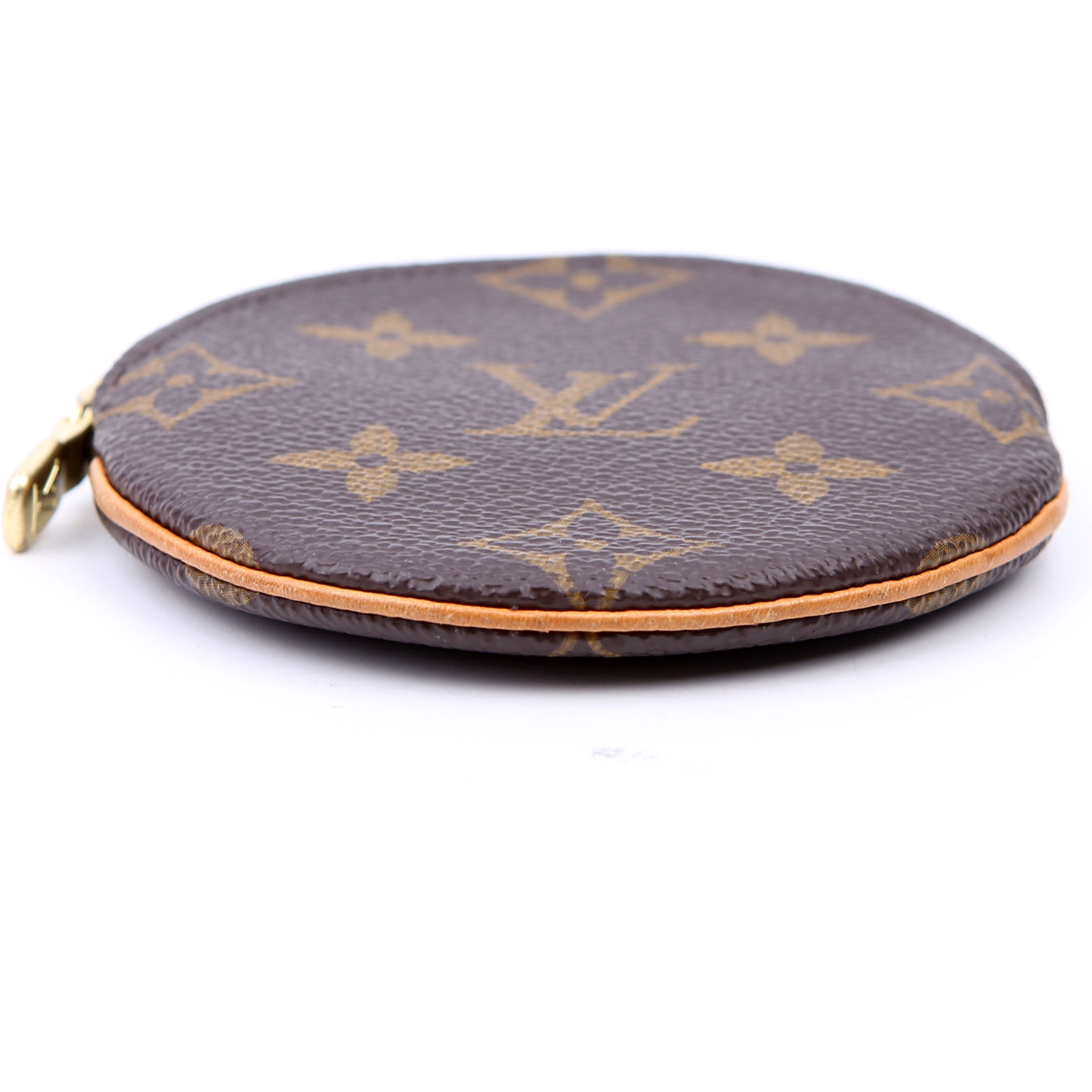 Round Coin Purse Monogram