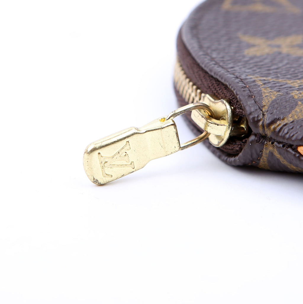 Round Coin Purse Monogram