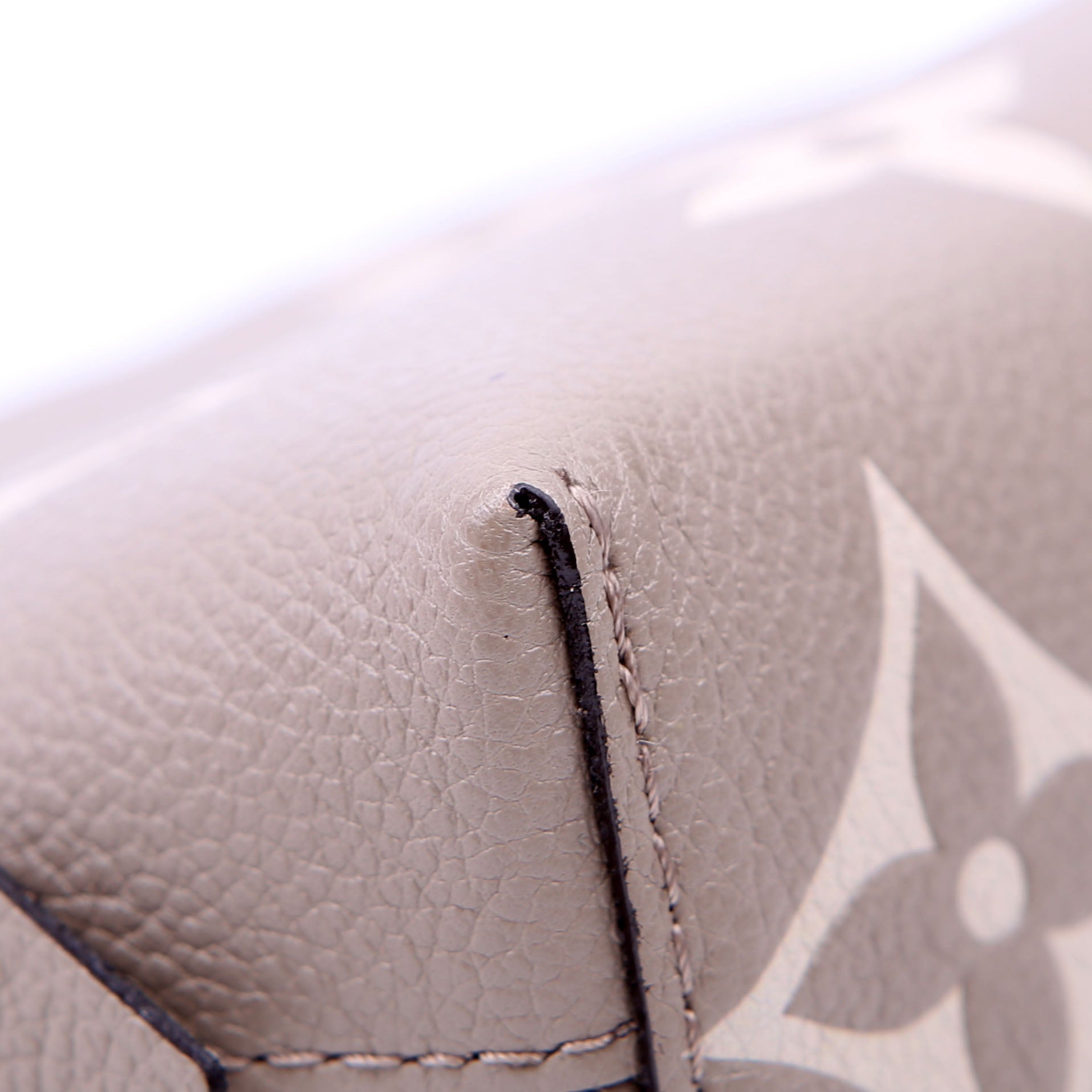 Cosmetic Pouch PM Bicolor Empreinte Taupe