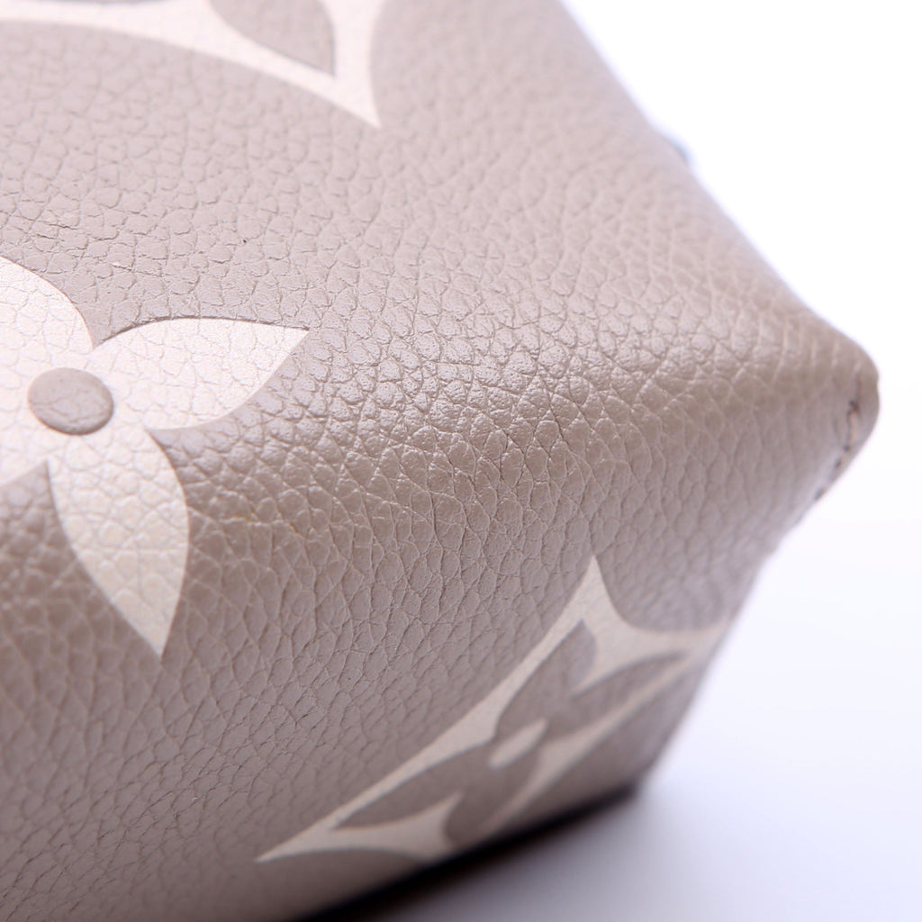 Cosmetic Pouch PM Bicolor Empreinte Taupe