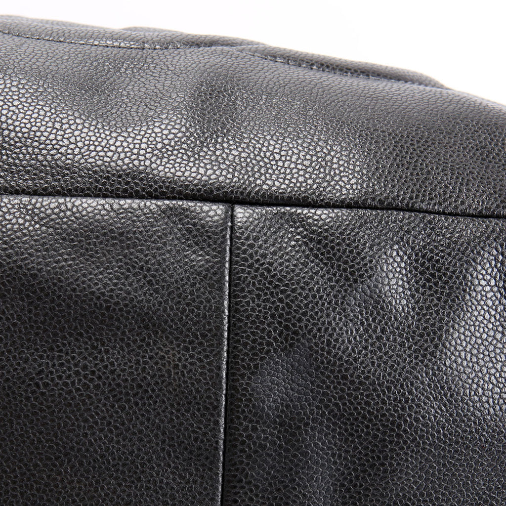 Chanel 31 Caviar Hobo Black/Silver
