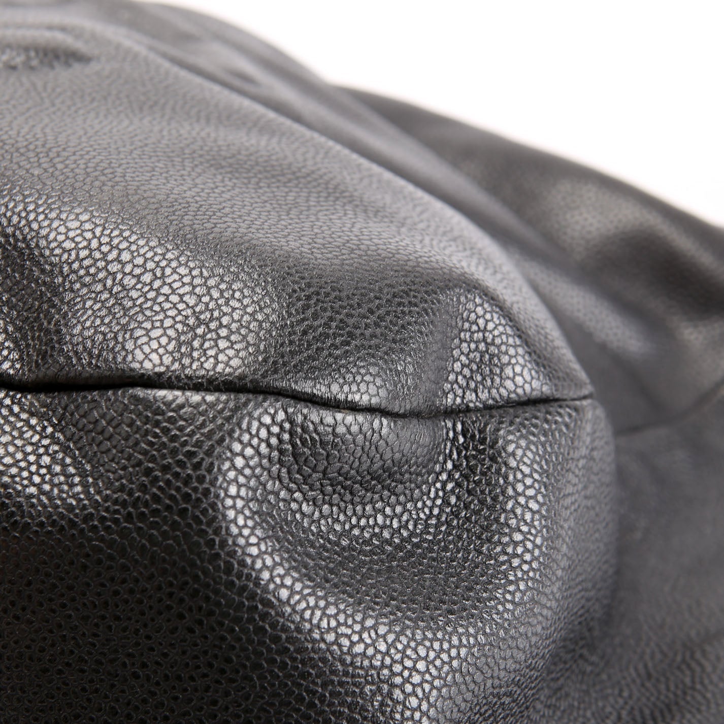 Chanel 31 Caviar Hobo Black/Silver