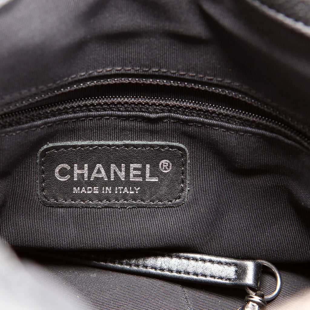 Chanel 31 Caviar Hobo Black/Silver