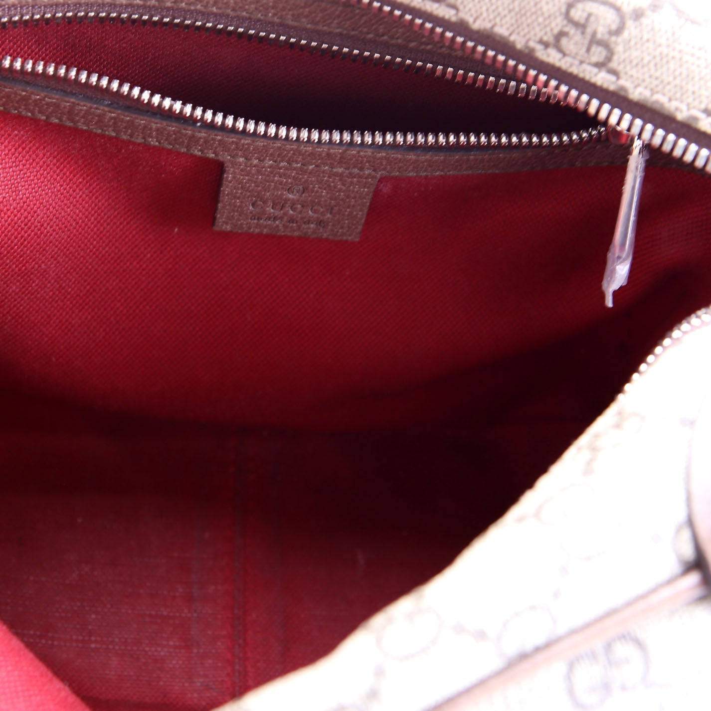 626363 GG Supreme Square Messenger Bag Beige/Brown